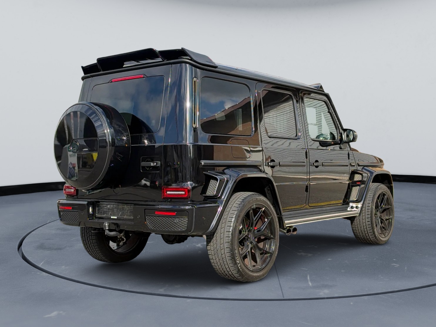 MERCEDES-BENZ G 63 Brabus Speedshift Plus G-Tronic Brabus umbau*Kotflügel-Brabus*Spoiler-Brabus*Motorhaube-Brabus*22 Zoll Felgen*-image-4
