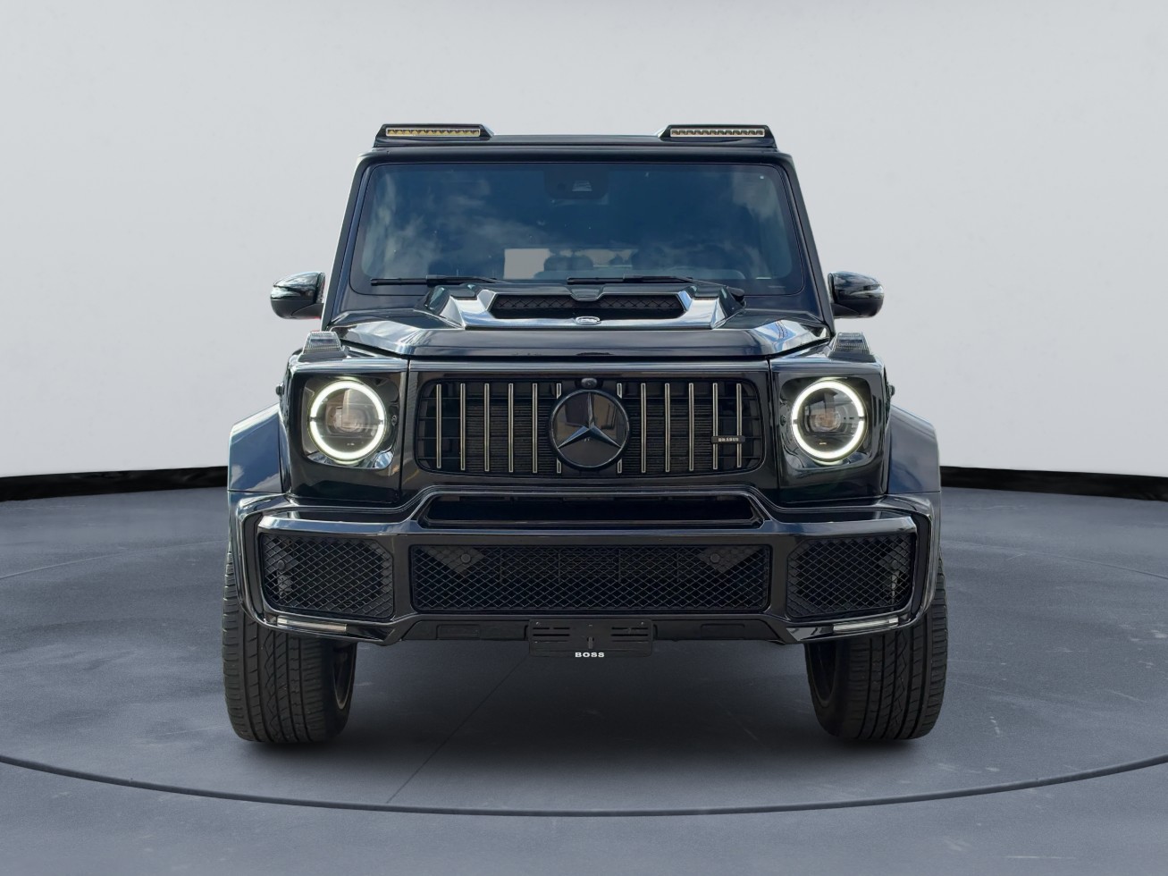 MERCEDES-BENZ G 63 Brabus Speedshift Plus G-Tronic Brabus umbau*Kotflügel-Brabus*Spoiler-Brabus*Motorhaube-Brabus*22 Zoll Felgen*-image-1