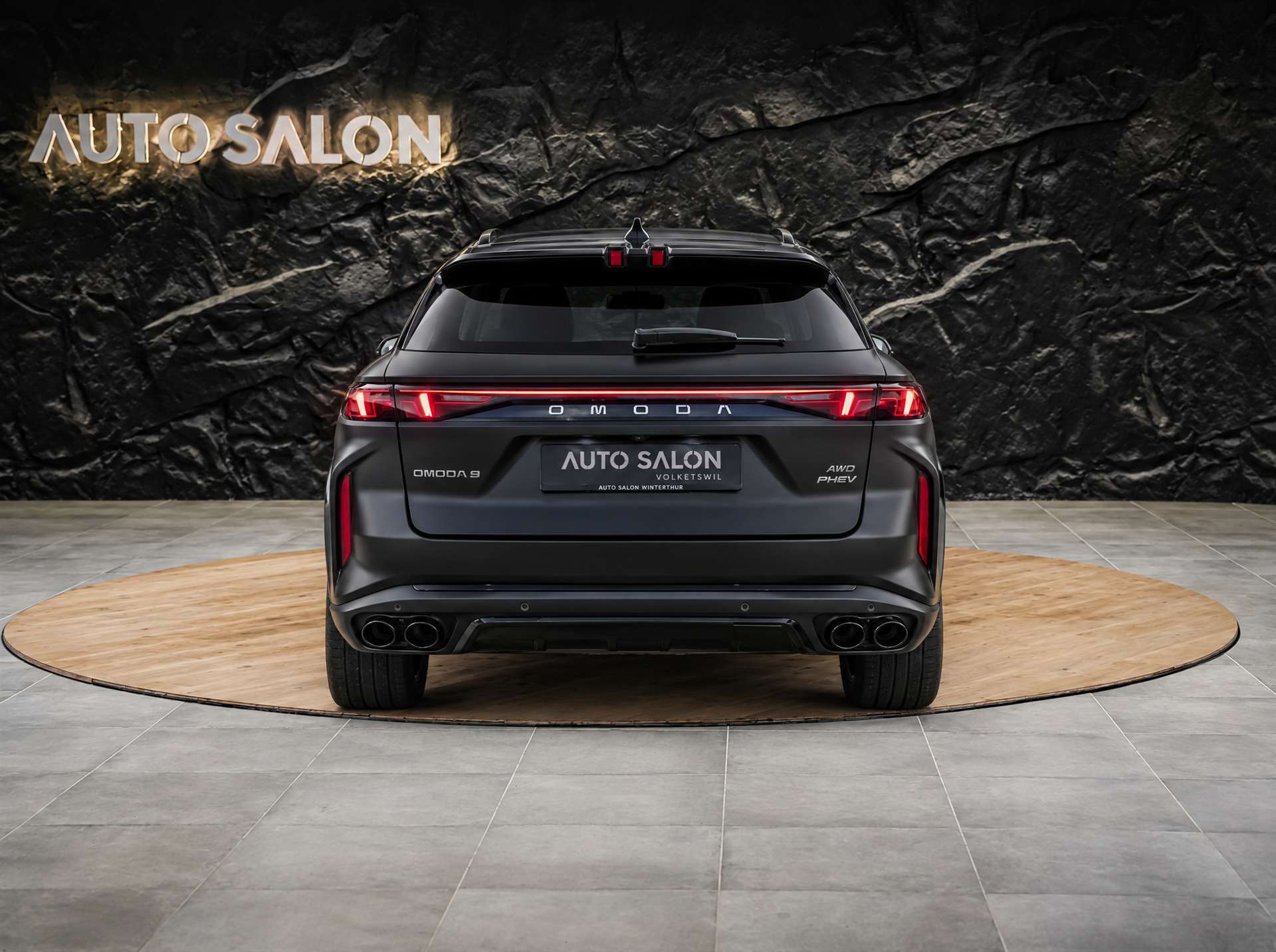 OMODA 9 Exclusive 1.5 T-GDI AWD 537PS *Werksgarantie 7 Jahre*Schwarz Matt*Panorama*-image-3