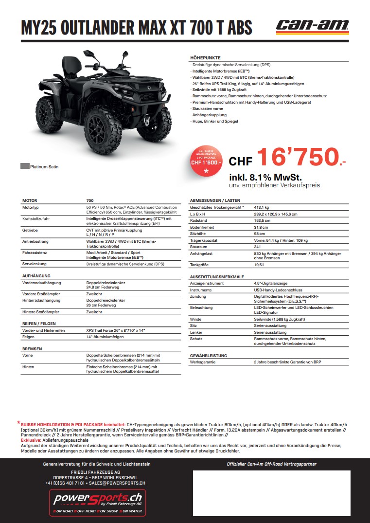CAN-AM Outlander 700 MAX XT ABS T-image-15