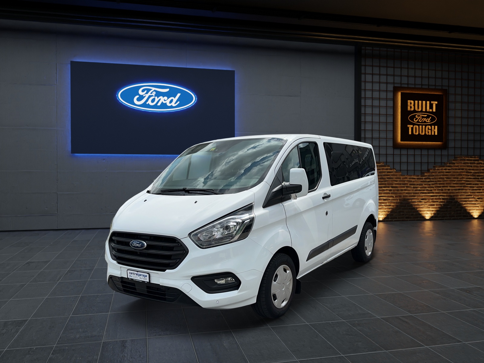 FORD Transit Custom Kombi 320 L1 2.0 EcoBlue 130 PS Trend 9-Plätzer-image-0