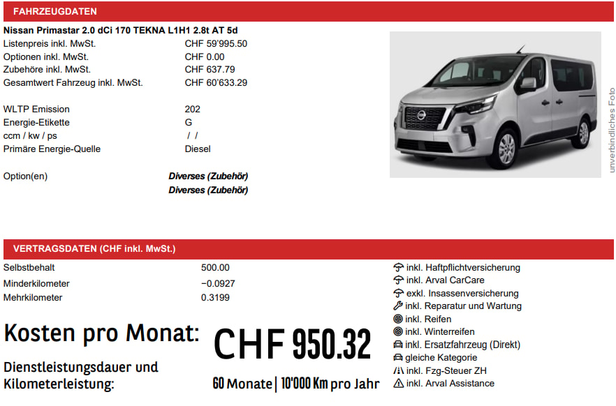 NISSAN Tekna L1H1 170 2.0dCi 9pl-image-2