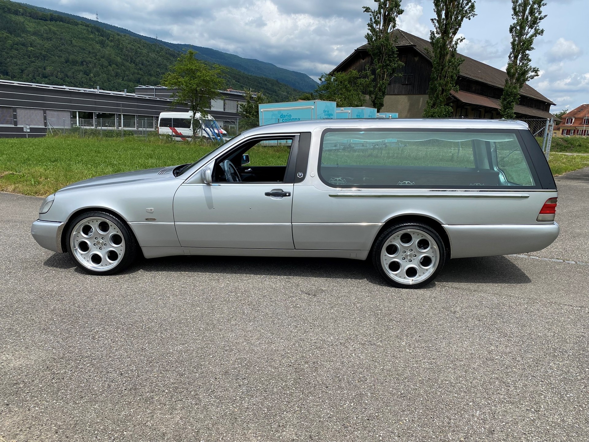 MERCEDES-BENZ "KOMBI" "LEICHENWAGEN" MB S 350 D-image-9