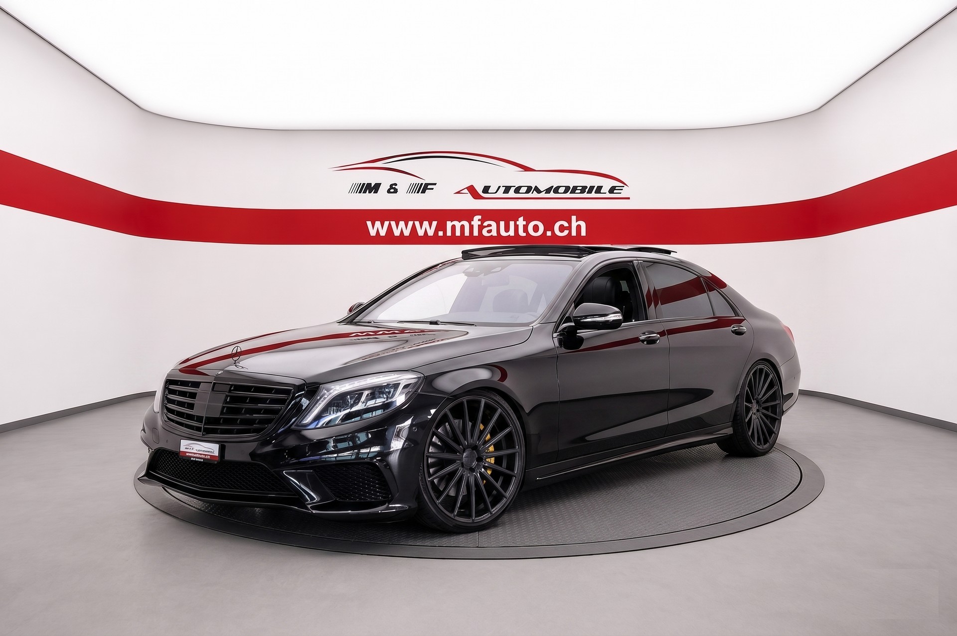 MERCEDES-BENZ S 500 V8 4matic lang S63-UMBAU