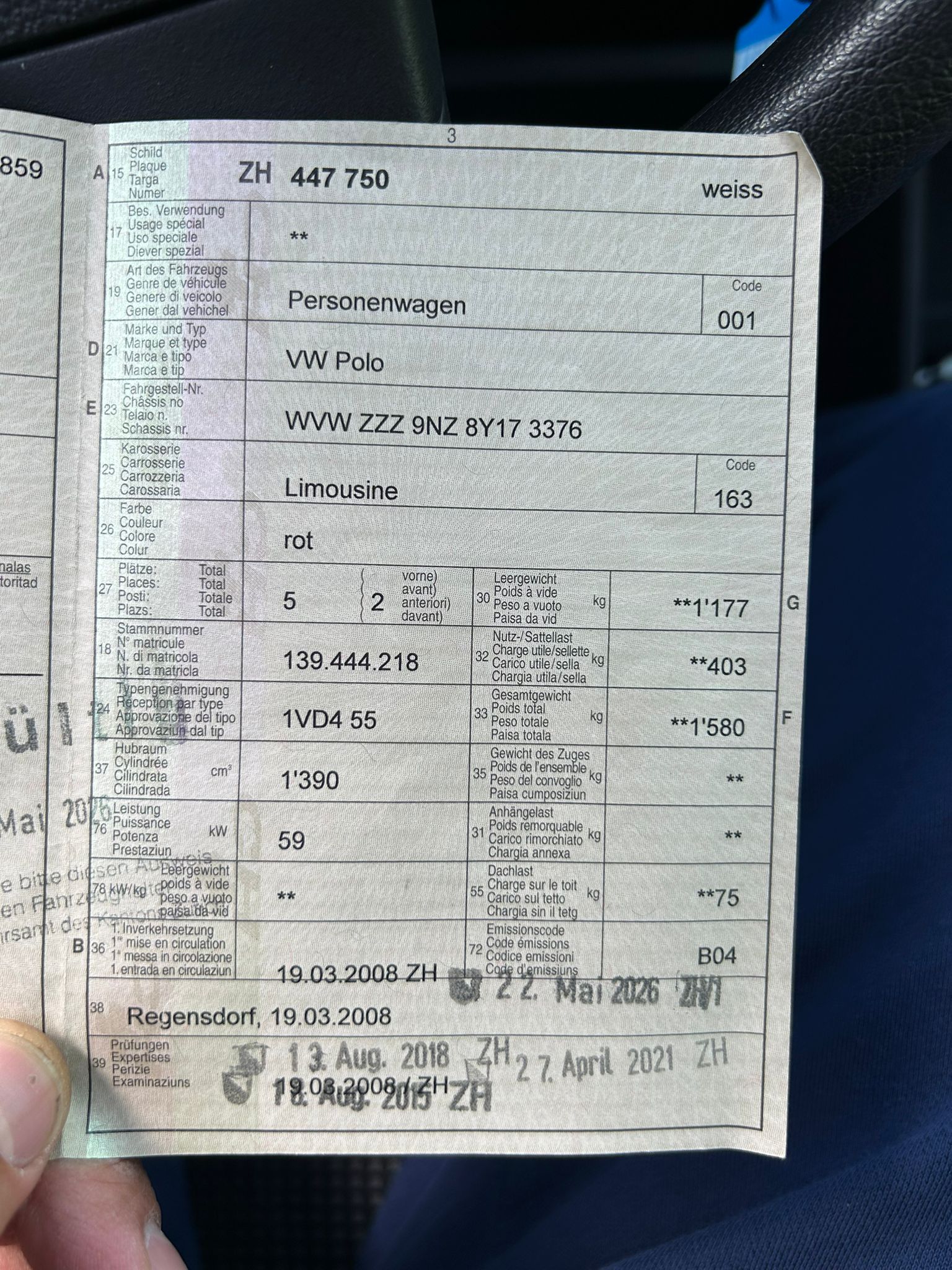 VW Polo 1.4 16V Comfortline-image-10
