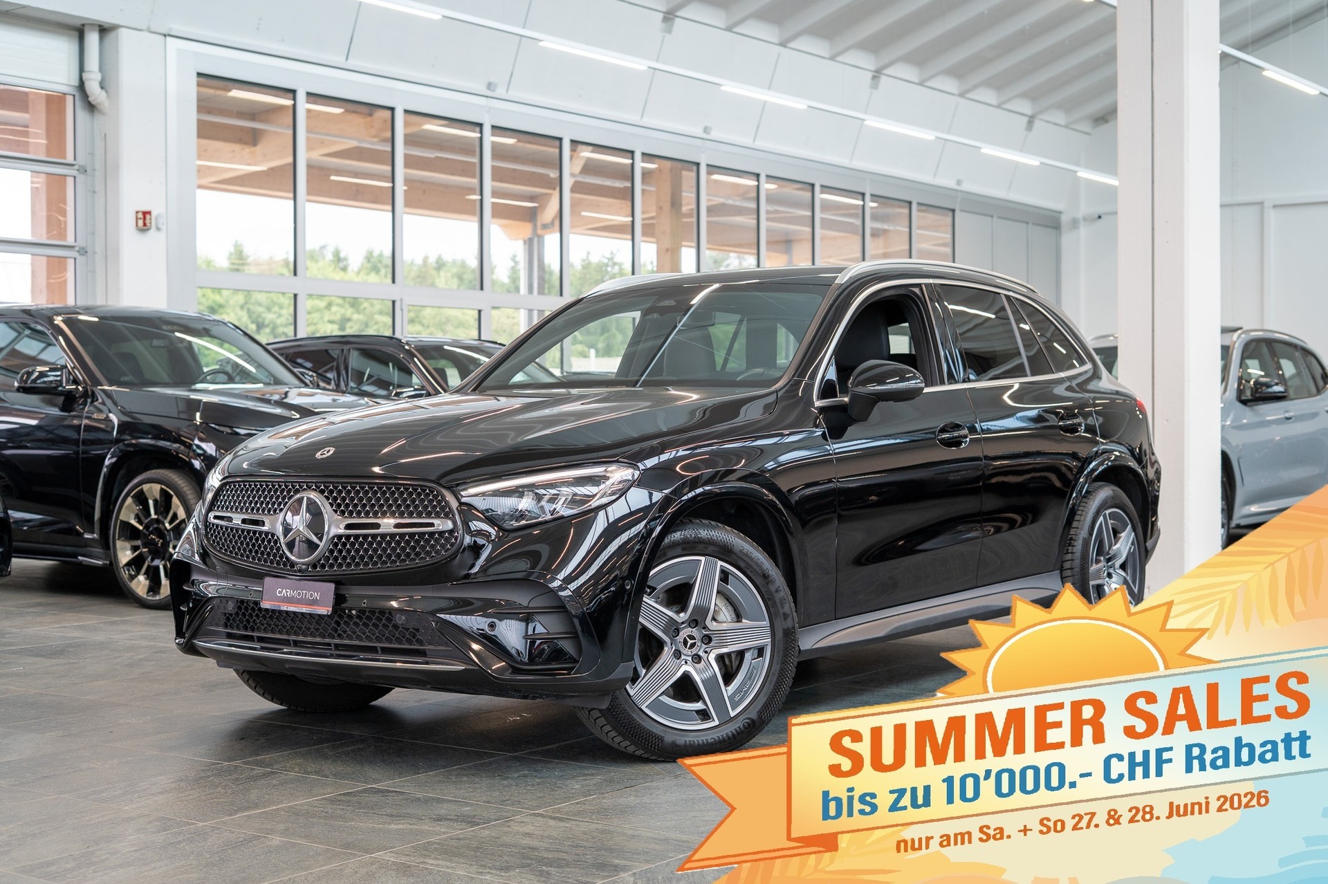 MERCEDES-BENZ GLC 300 d AMG Line 4matic / Rückfahrkamera / el.Sitze / Ambientebeleuchtung