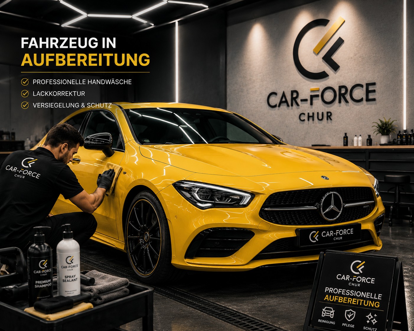 MERCEDES-BENZ CLA 250 4Matic AMG Line 7G-DCT *SONDERLACKIERUNG SUN-YELLOW*