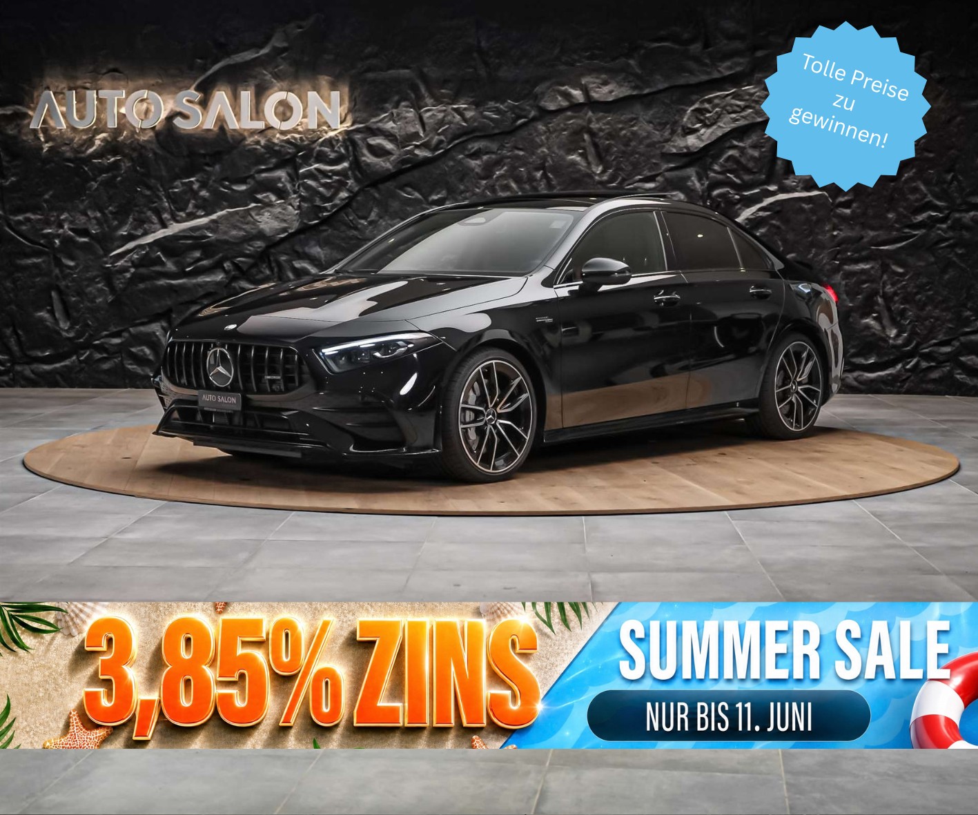 MERCEDES-BENZ A 35 AMG 4Matic+ 8G-DCT *Limousine*Panorama*Aero Paket*Multibeam LED*-image-0