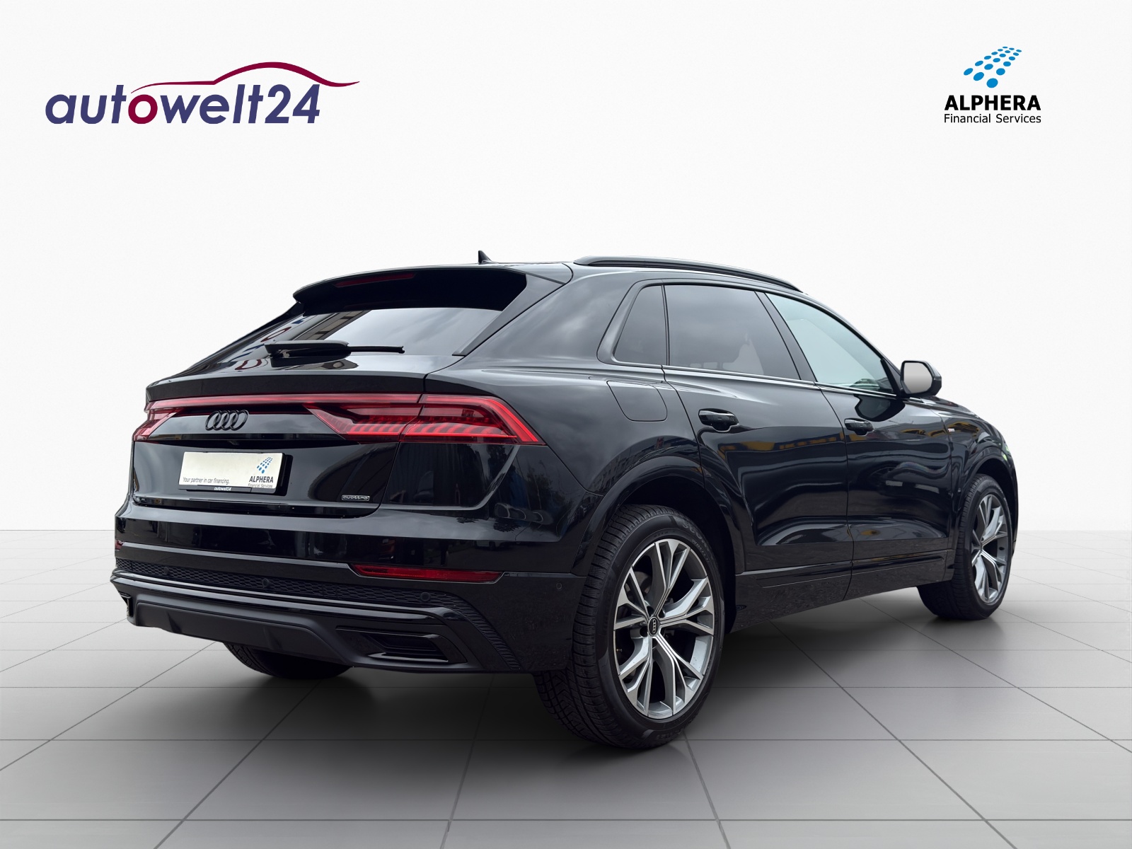 AUDI Q8 55 TFSI Black Edition quattro tiptronic S-LINE!!!-image-4