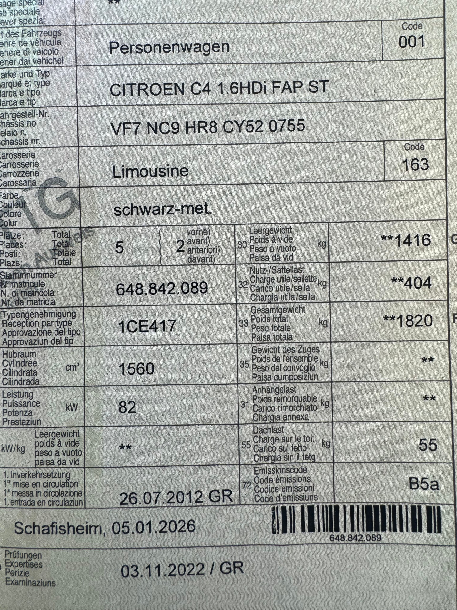 CITROEN C4 Berline 1.6 HDi Swiss Style-image-8