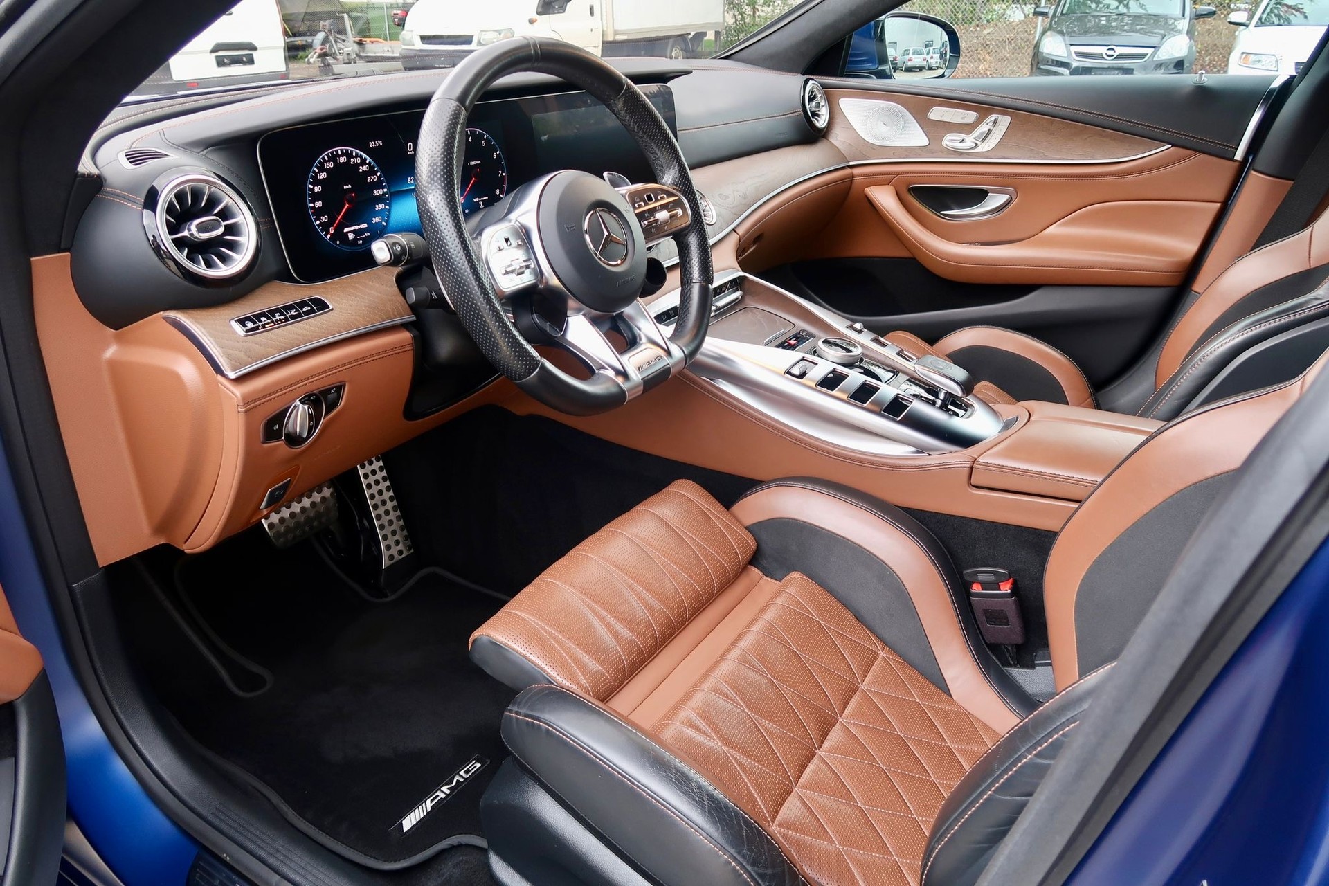 MERCEDES-BENZ AMG GT 4 63 S 4Matic+ Speedshift MCT*designo Magno*Keramik*-image-8
