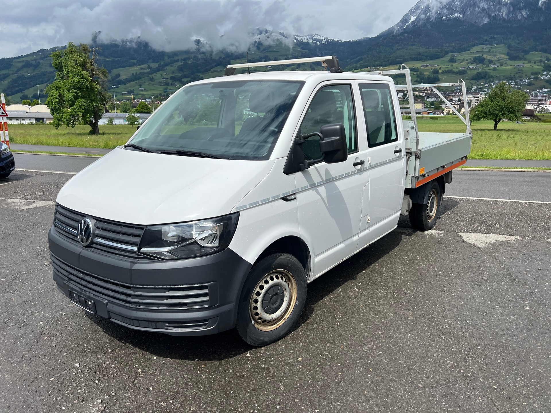 VW T6 2.0 TDI DSG PS 140 *** 5 Sitze * Alubrücke * Nutzlast 1120 kg * AHK 2500 kg *-image-4