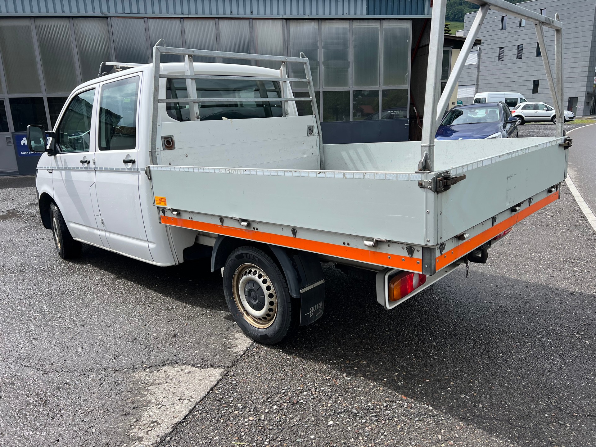 VW T6 2.0 TDI DSG PS 140 *** 5 Sitze * Alubrücke * Nutzlast 1120 kg * AHK 2500 kg *-image-6