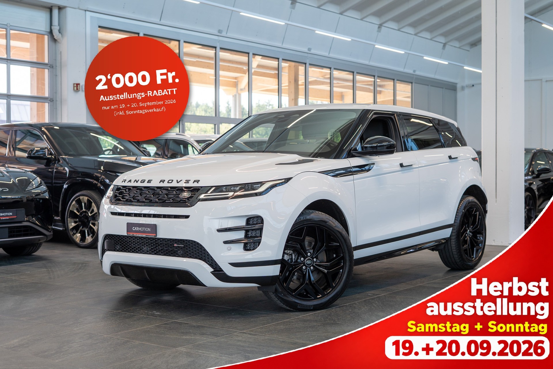 LAND ROVER Range Rover Evoque 2.0 D 165 R-Dynamic SE / Meridian Sound / Rückfahrkamera