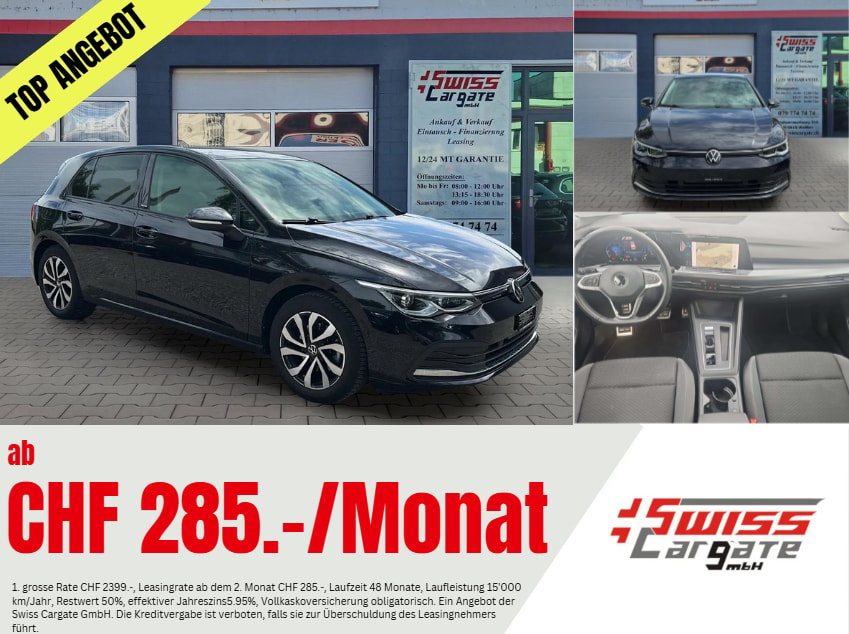 VW Golf 2.0 TDI Active DSG mit AHK & Panoramdach + Werksgarantie