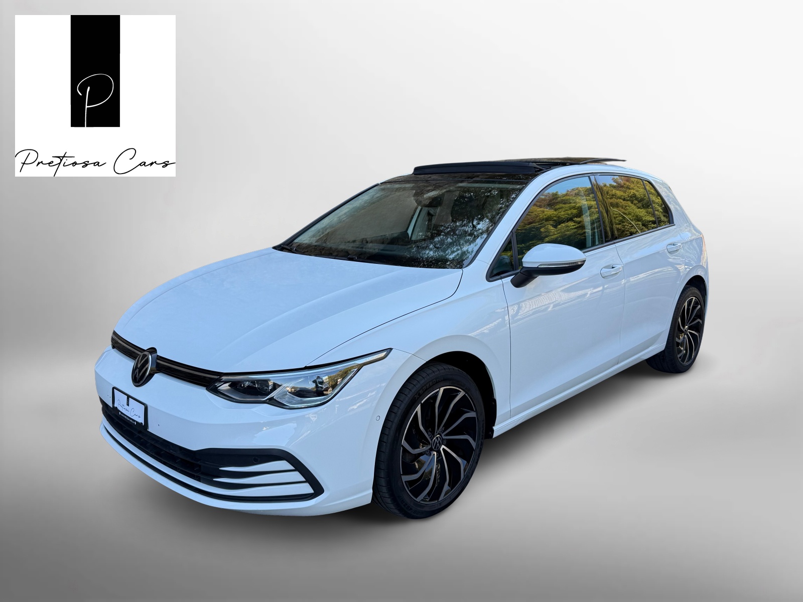 VW Golf 2.0 TDI Life Panorama Kamera Head Up Display Standheizung-image-1