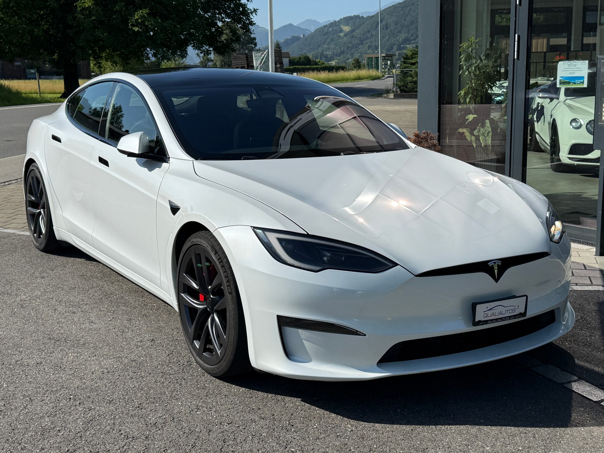 TESLA Model S 100 kWh Plaid * Hardware 4👌-showroom-element-3
