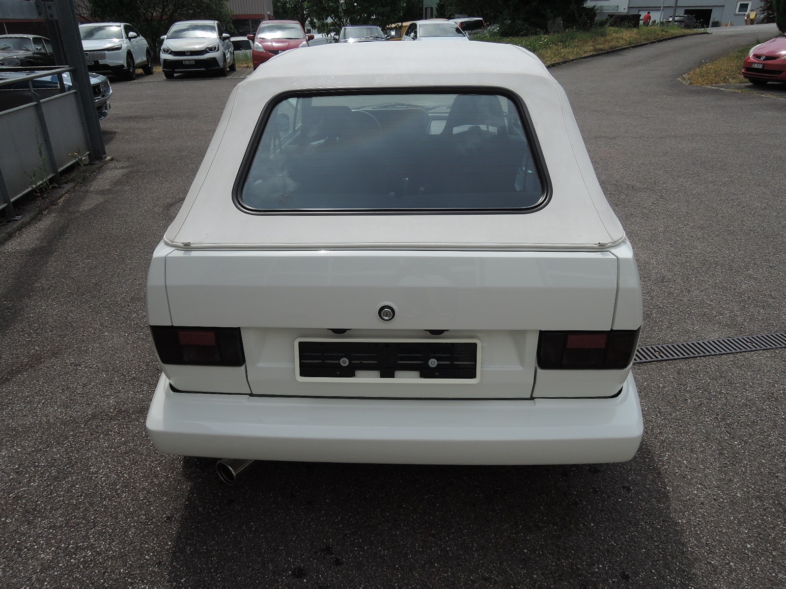 VW Golf Cabriolet 1800 GL Quartett/Special/White-image-4