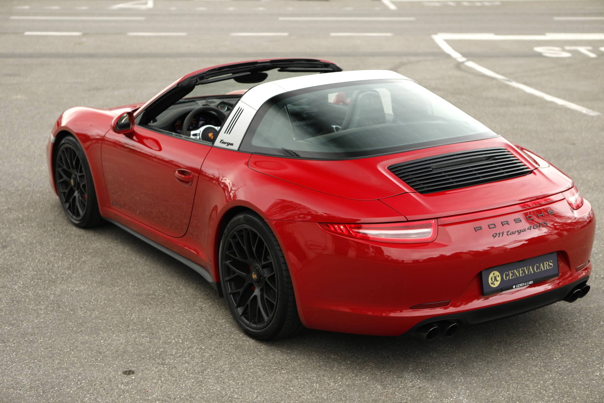 PORSCHE 911 Targa 4 GTS Boîte-manelle ( RARE )-image-11