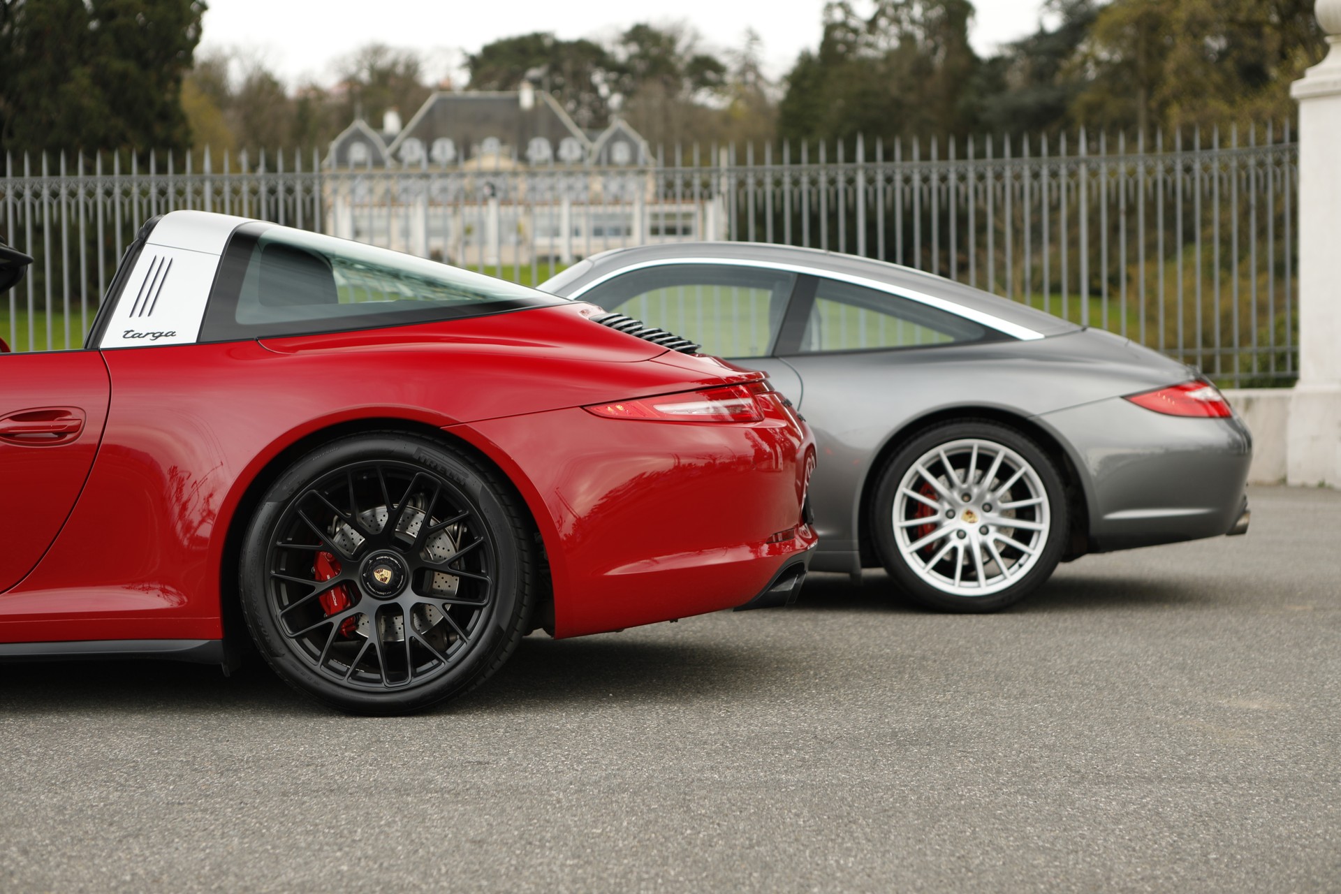 PORSCHE 911 Targa 4 GTS Boîte-manelle ( RARE )-image-9