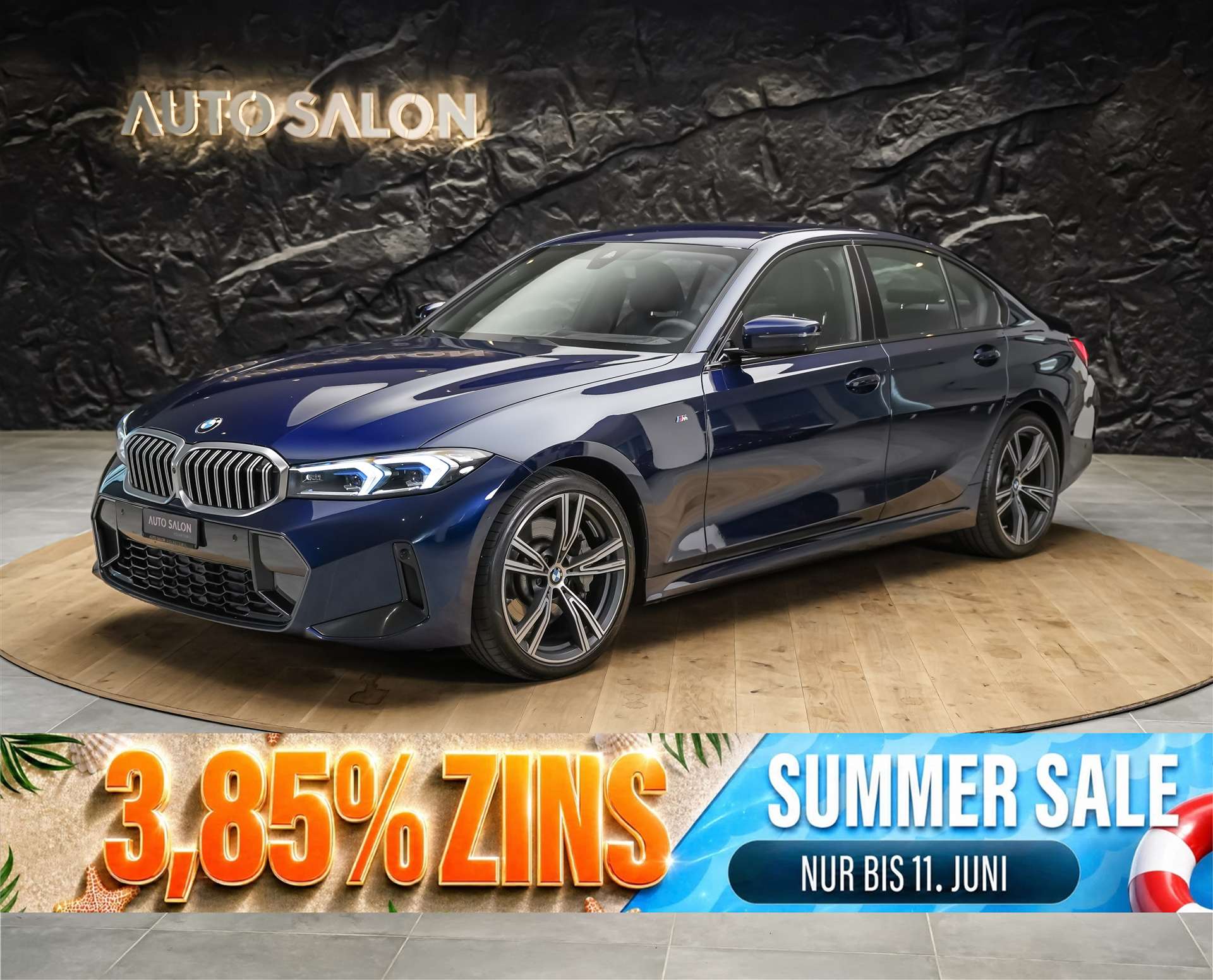 BMW 330i xDrive Steptronic M Sport *Leder*El. Sitze*Head-Up*360° Kamera*