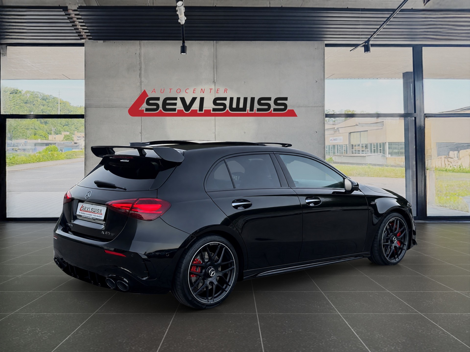 MERCEDES-BENZ A AMG 45 S 4Matic+ 8G-DCT*Frisch ab MFK,inkl. Gratis Service 5 Jahre oder 80'000km*-showroom-element-2