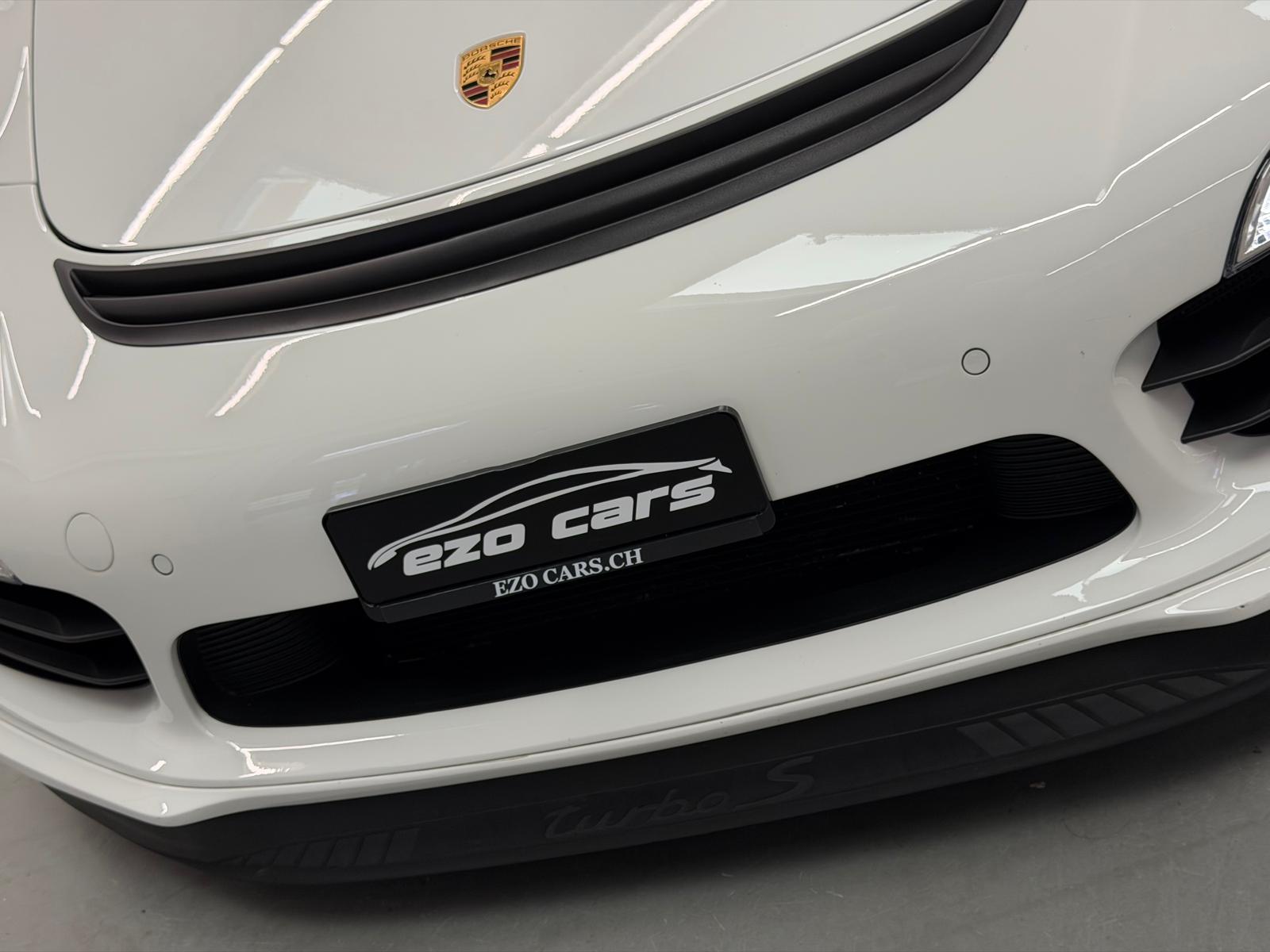 PORSCHE 911 Turbo S Limited White&Bronze TechArt 620PS Performance Cabrio PDK (2Jahre Garantie/Frisch ab Service)-image-4