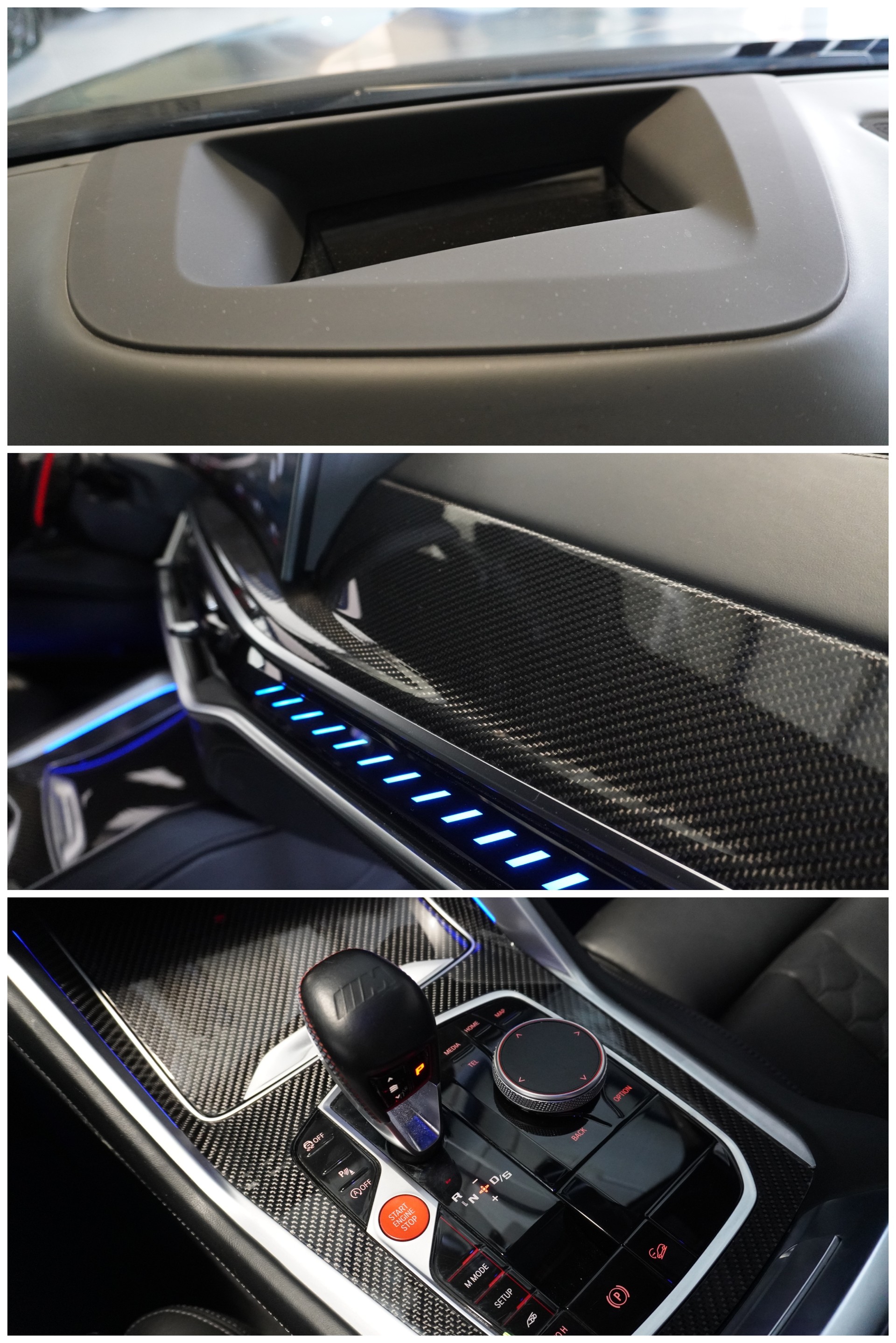 BMW X6M Steptronic M Competition // SONDERLACKIERUNG FROZEN BLACK // AHK //-image-10