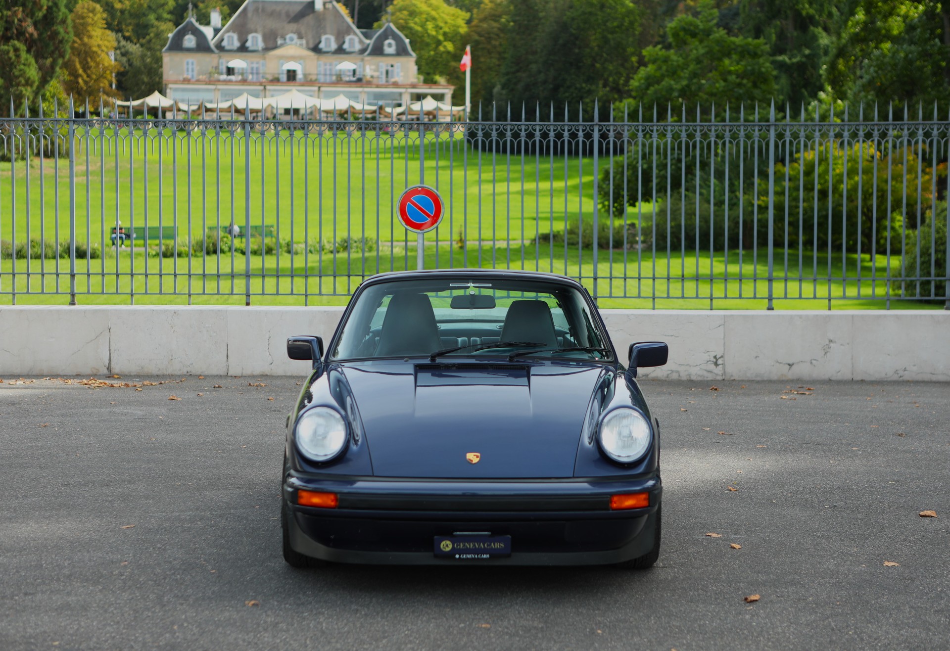 PORSCHE 911 Carrera Targa 3.2 vétéran Bleu Prusse Métallisé-image-6