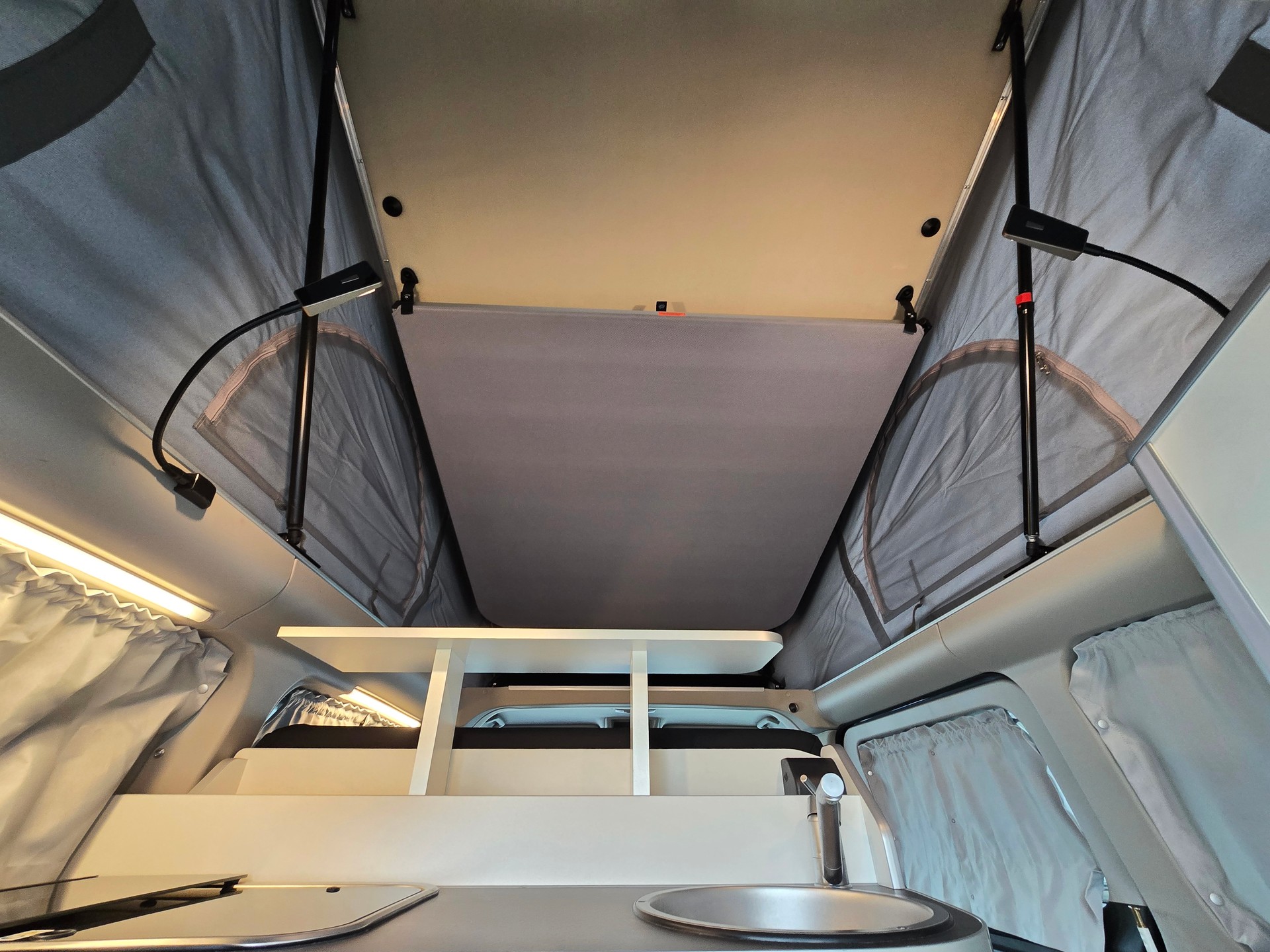 FORD TRANSIT CUSTOM NUGGET WESTFALIA AUFSTELLDACH 2,0 TDCI DIESEL AUTOMAT-image-7