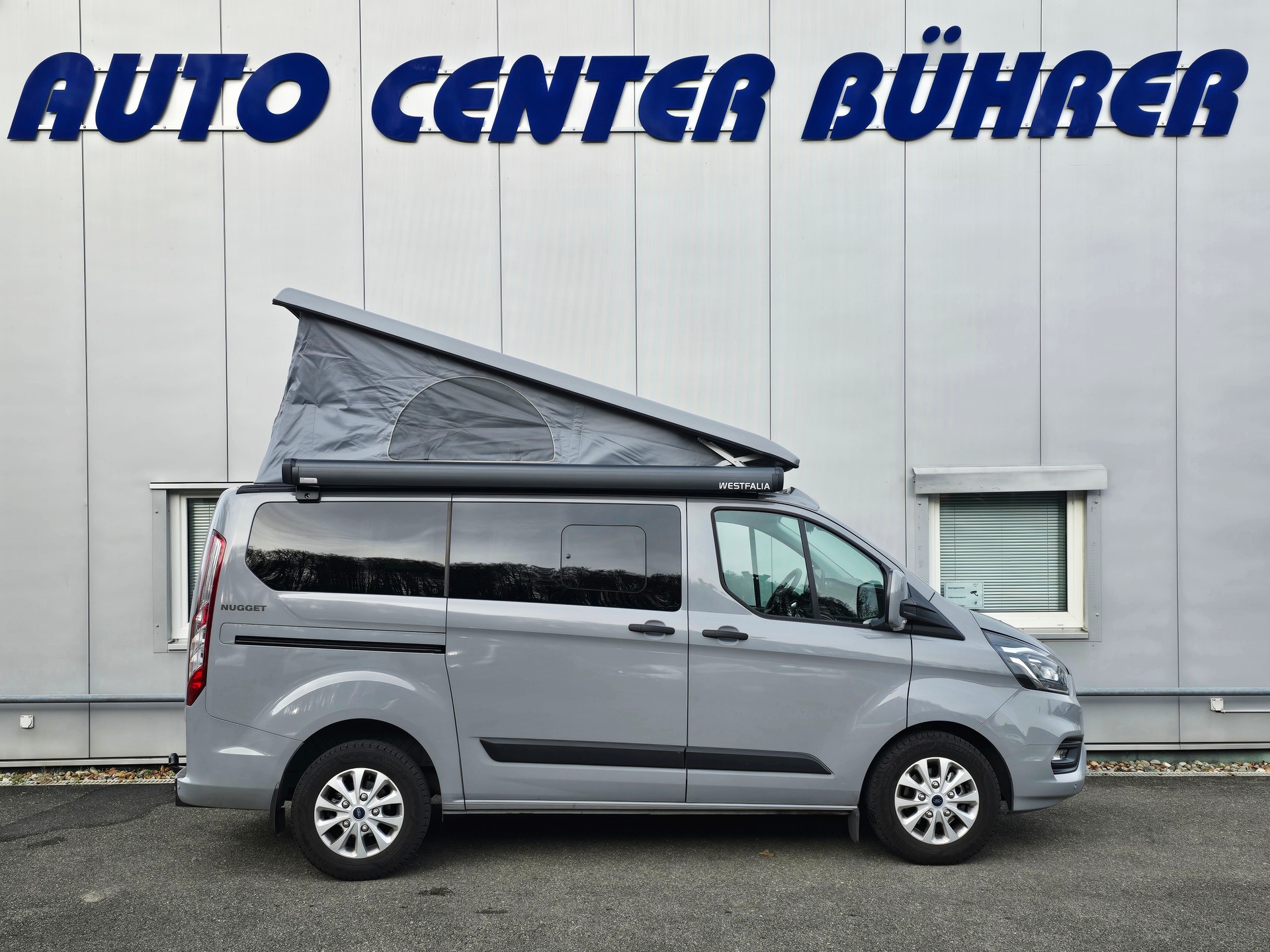FORD TRANSIT CUSTOM NUGGET WESTFALIA AUFSTELLDACH 2,0 TDCI DIESEL AUTOMAT-image-0