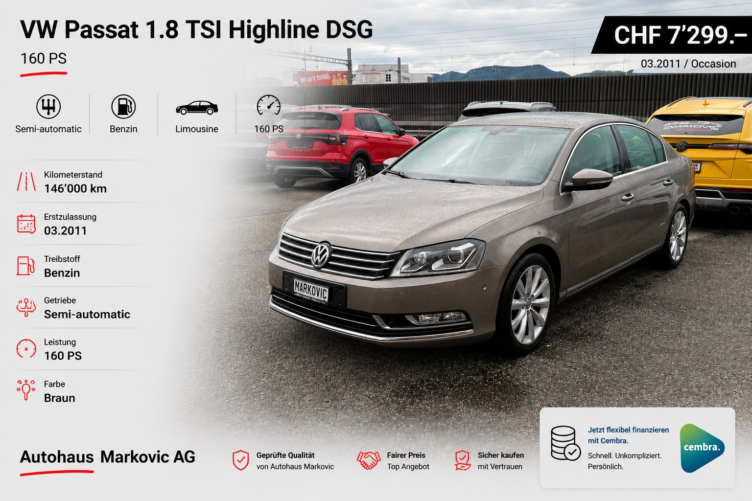 VW Passat 1.8 TSI Highline DSG-image-0