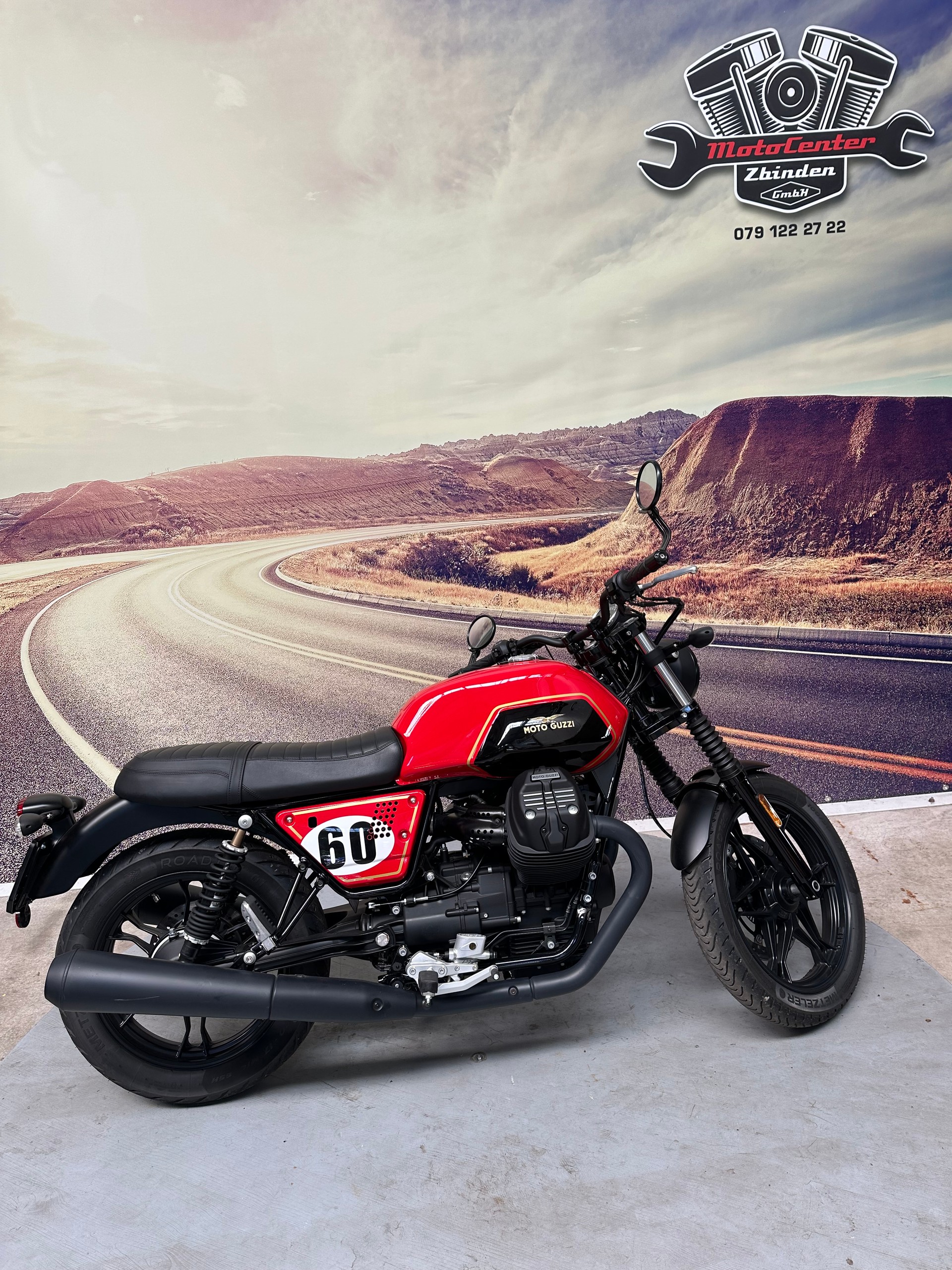 MOTO GUZZI V7 III Stone 750 ABS 35 kW möglich