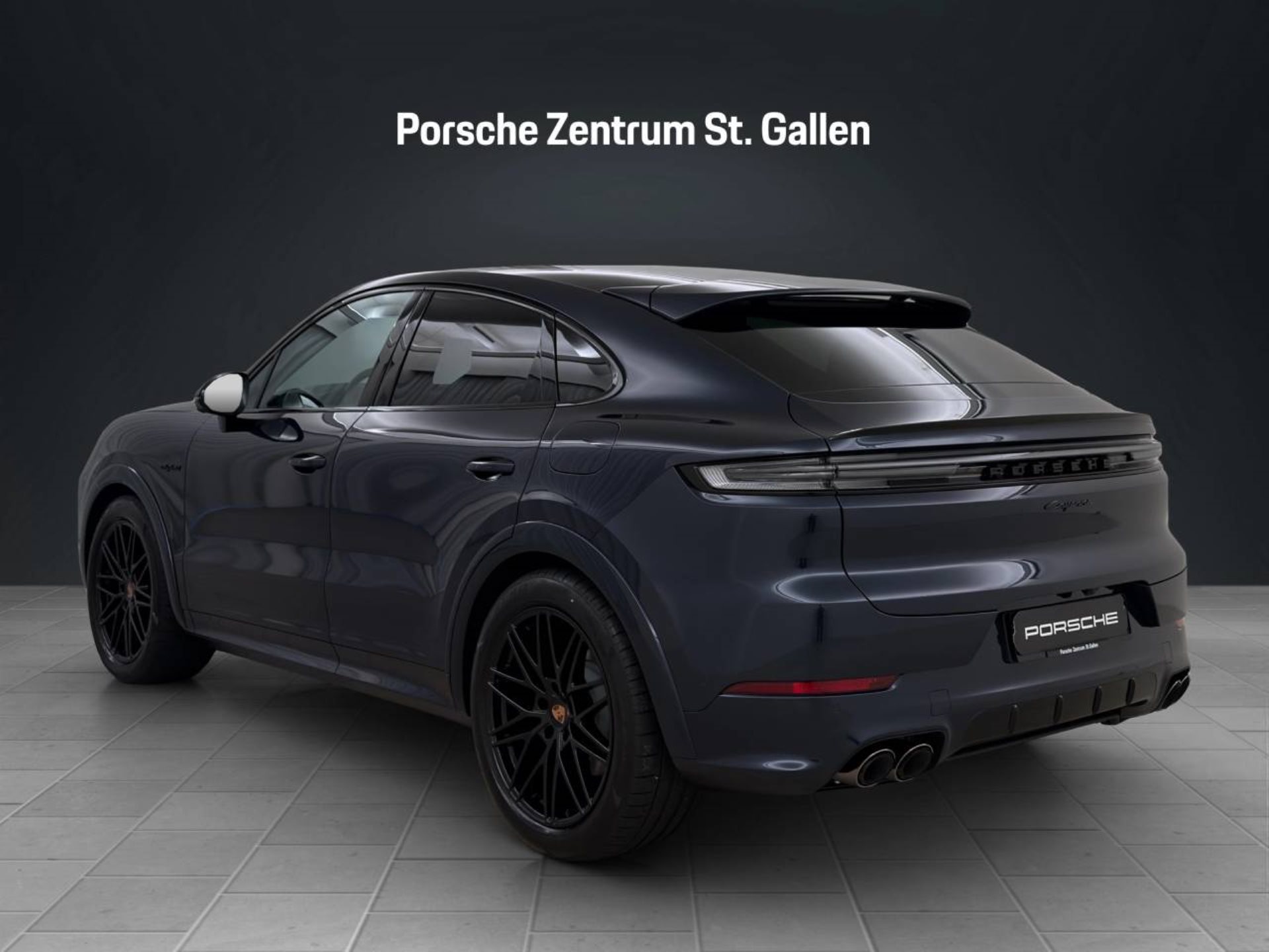 PORSCHE Cayenne E-Hybrid Coupé Black Edition-image-2