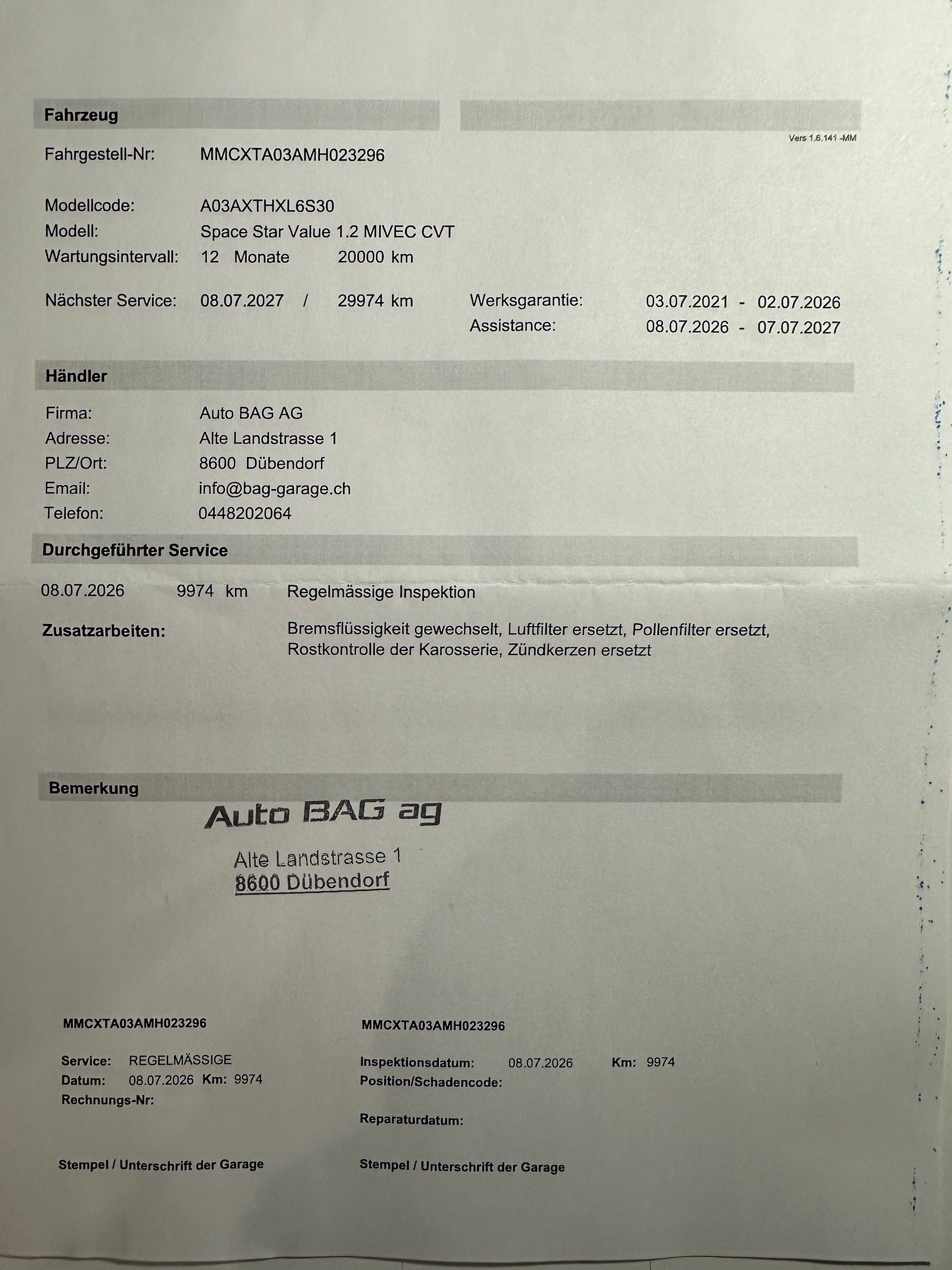 MITSUBISHI Space Star 1.2 CVT Value-image-15