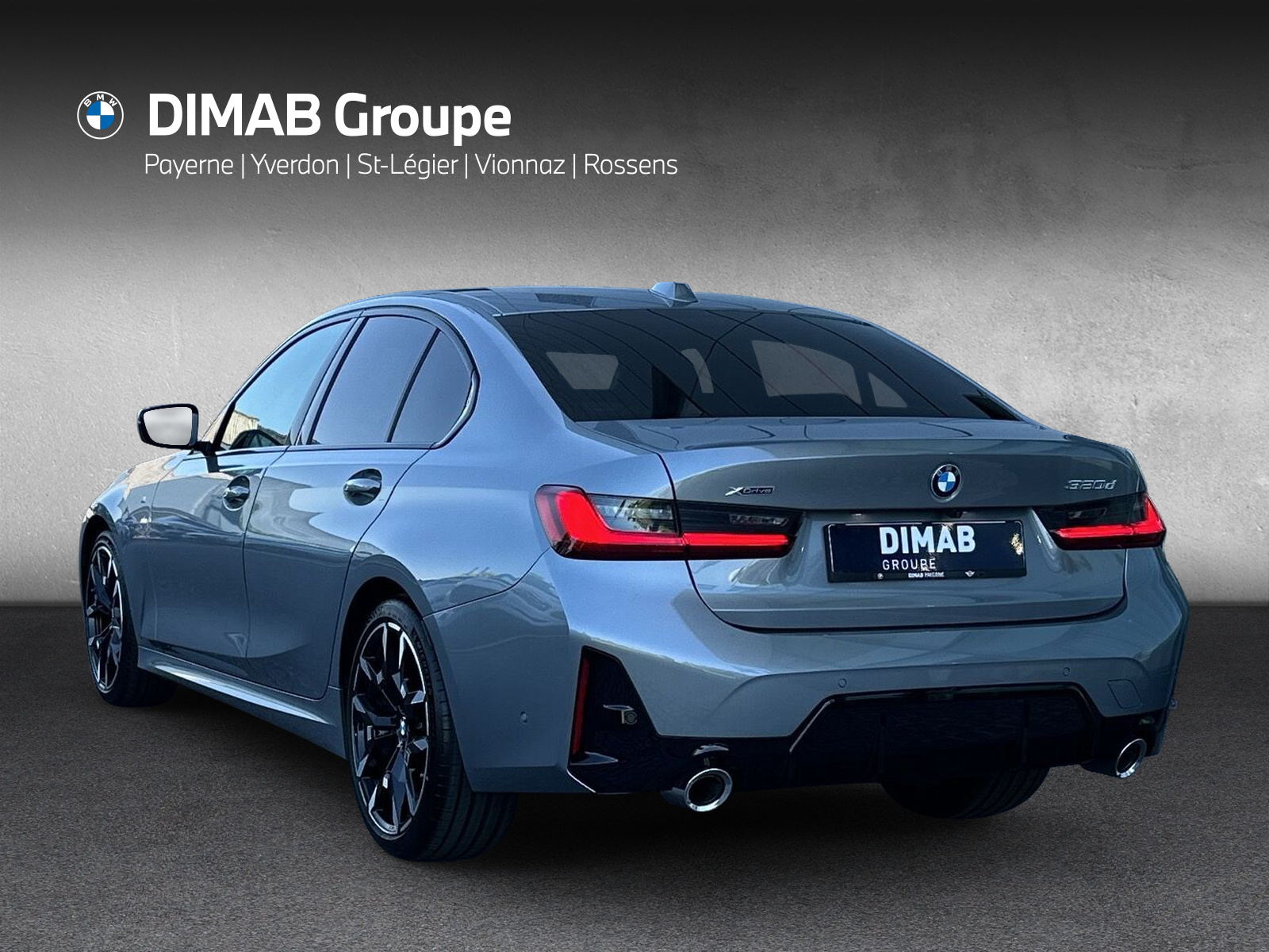 BMW 320d xDrive 48V Steptronic M Sport **Action de leasing à 0.0%**-image-2