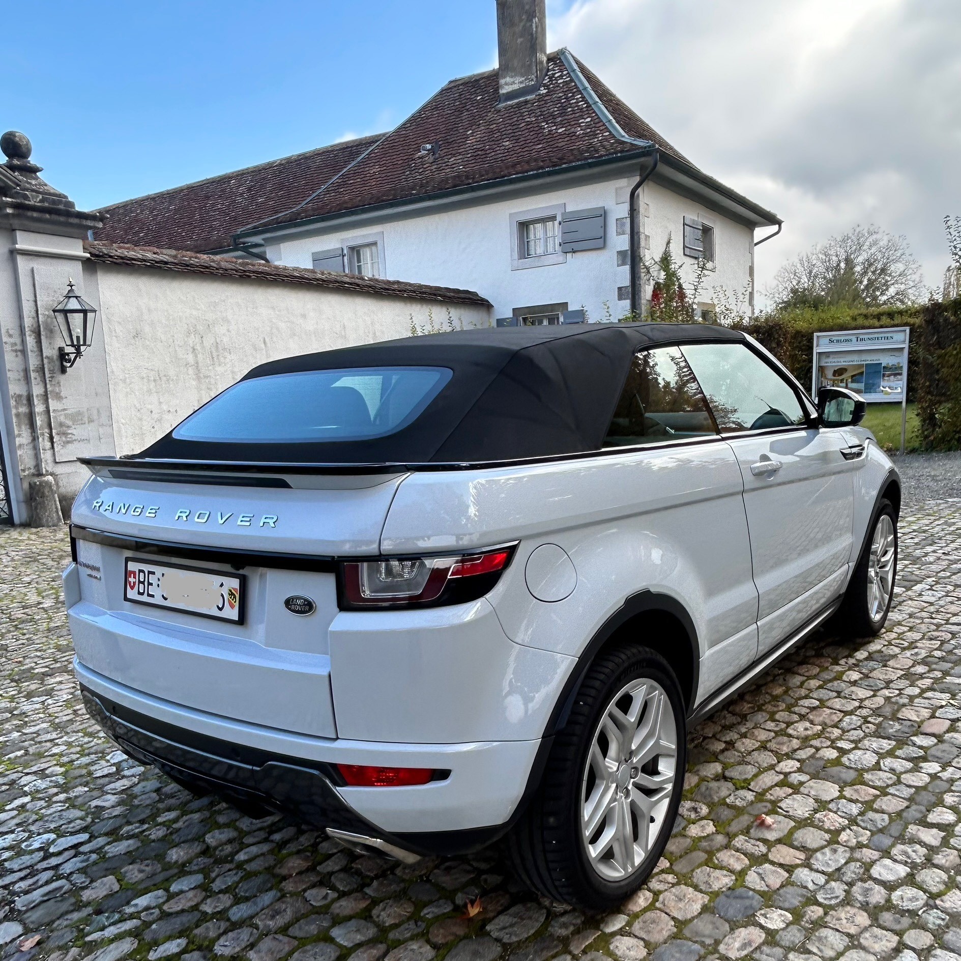 LAND ROVER Range Rover Evoque HSE Cabriolet white metallic !-image-5