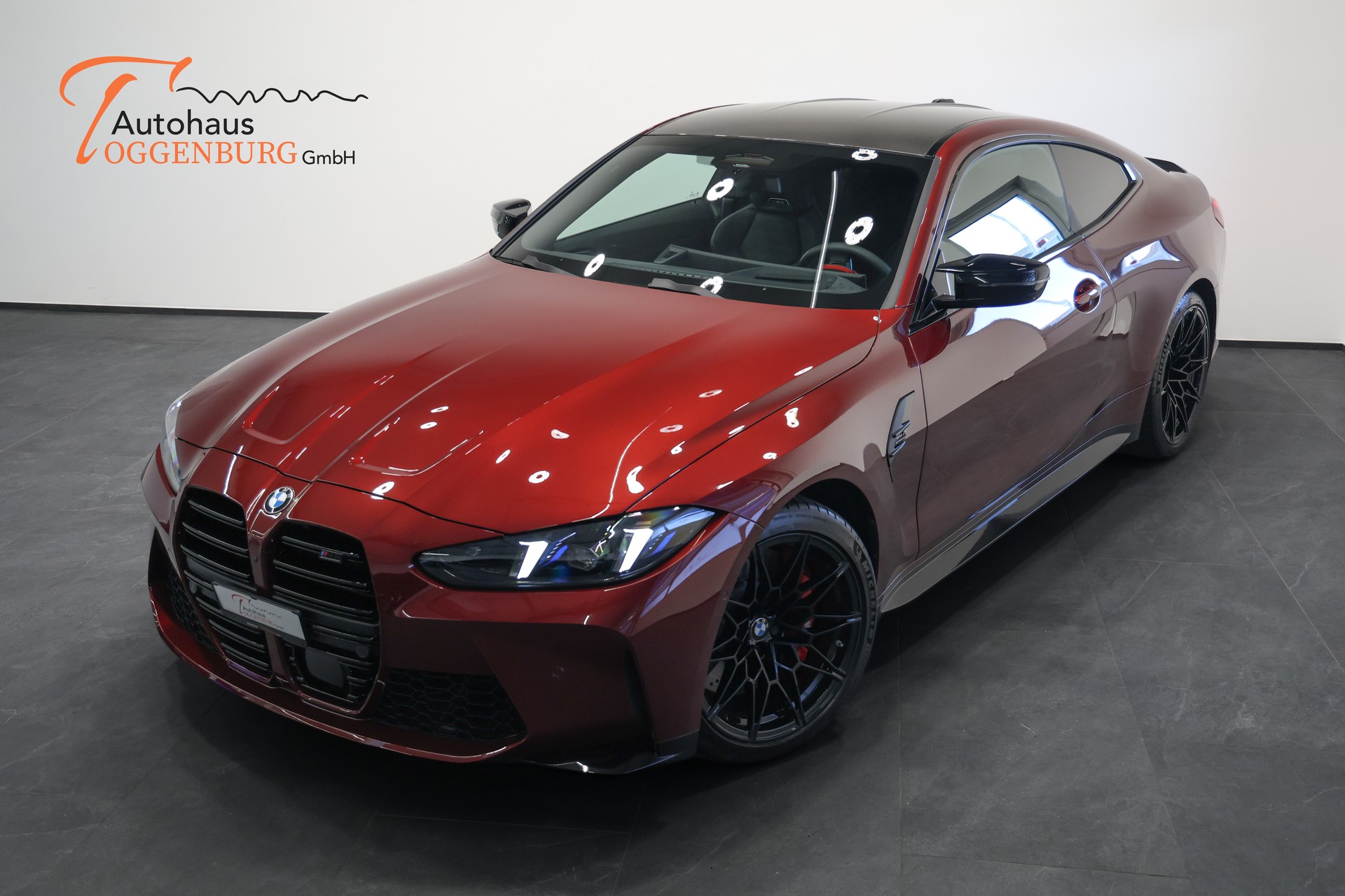 BMW M4 Coupé Competition LCI *Aventurin Rot Lackierung*BMW Werksgarantie bis 03.2029*-image-4