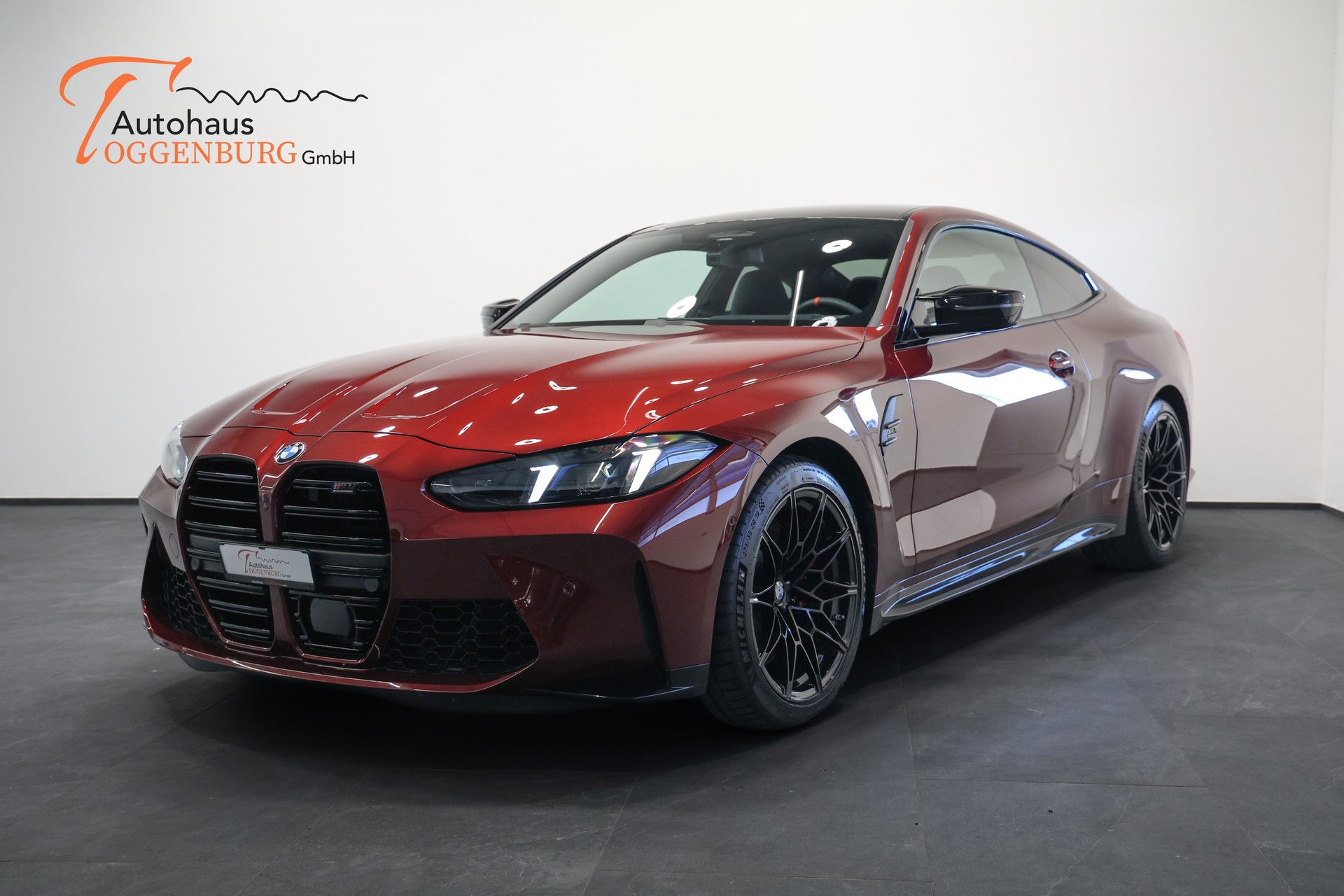 BMW M4 Coupé Competition LCI *Aventurin Rot Lackierung*BMW Werksgarantie bis 03.2029*-image-1