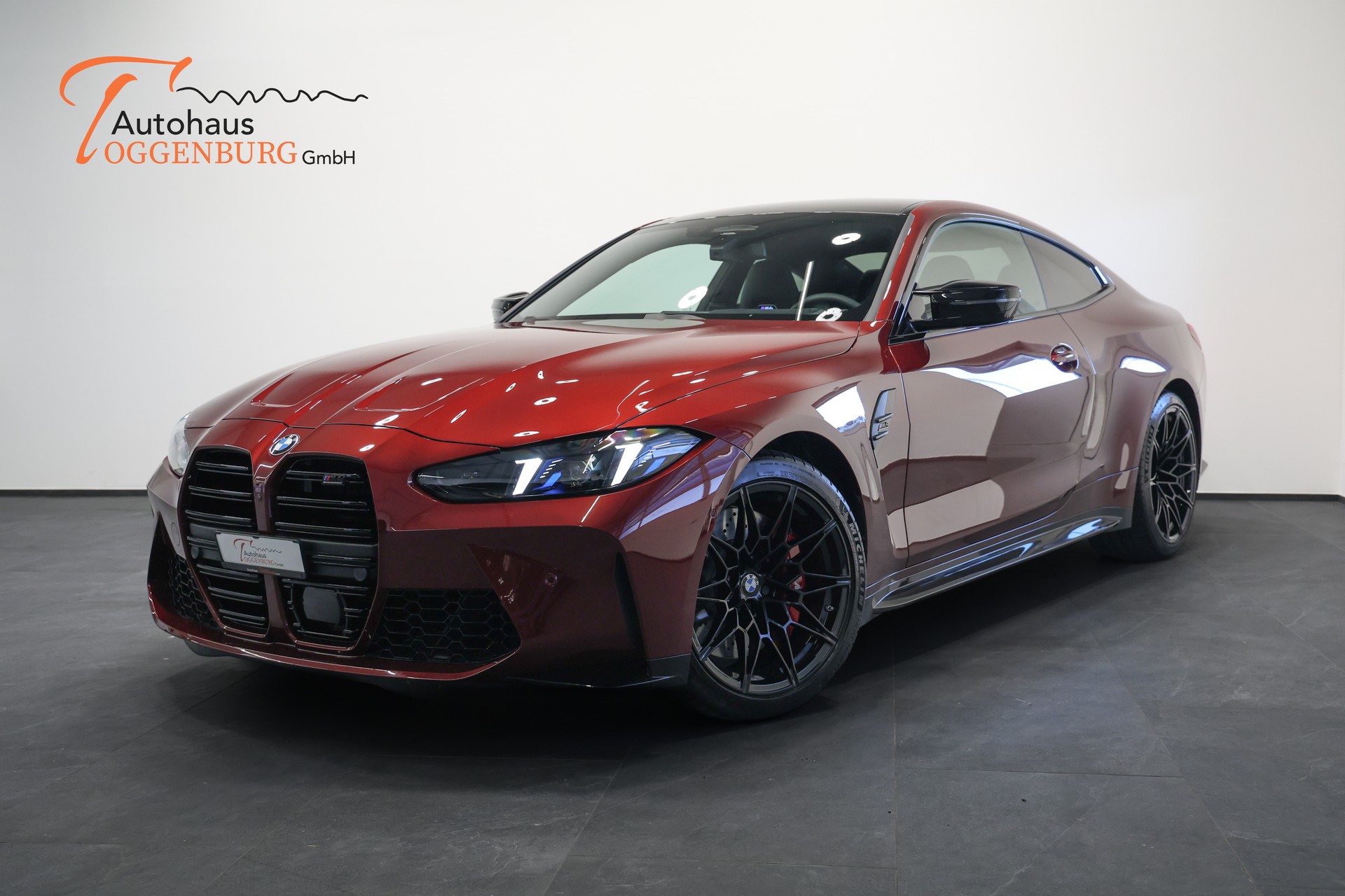 BMW M4 Coupé Competition LCI *Aventurin Rot Lackierung*BMW Werksgarantie bis 03.2029*-image-0