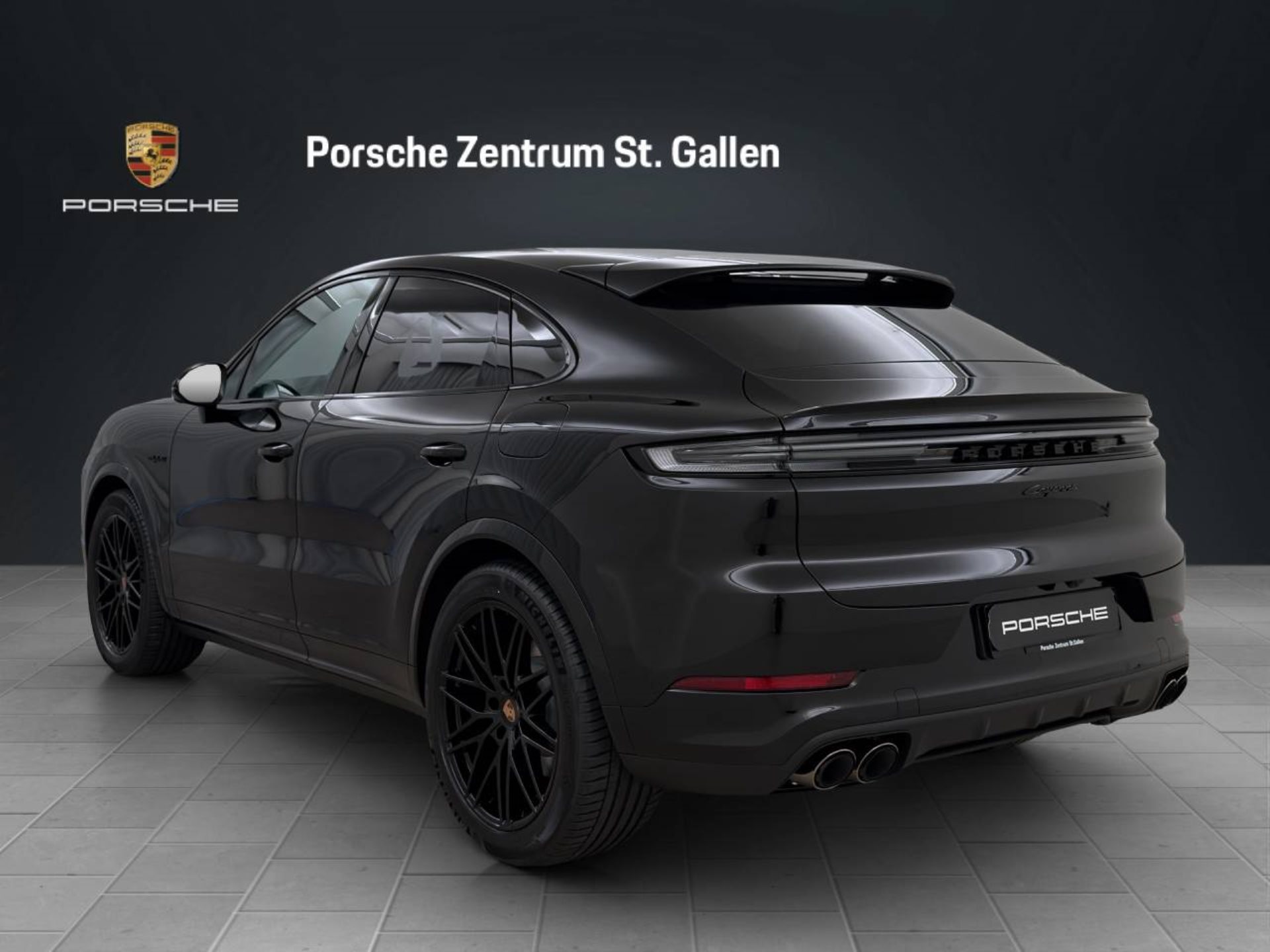 PORSCHE Cayenne E-Hybrid Coupé Black Edition-image-2