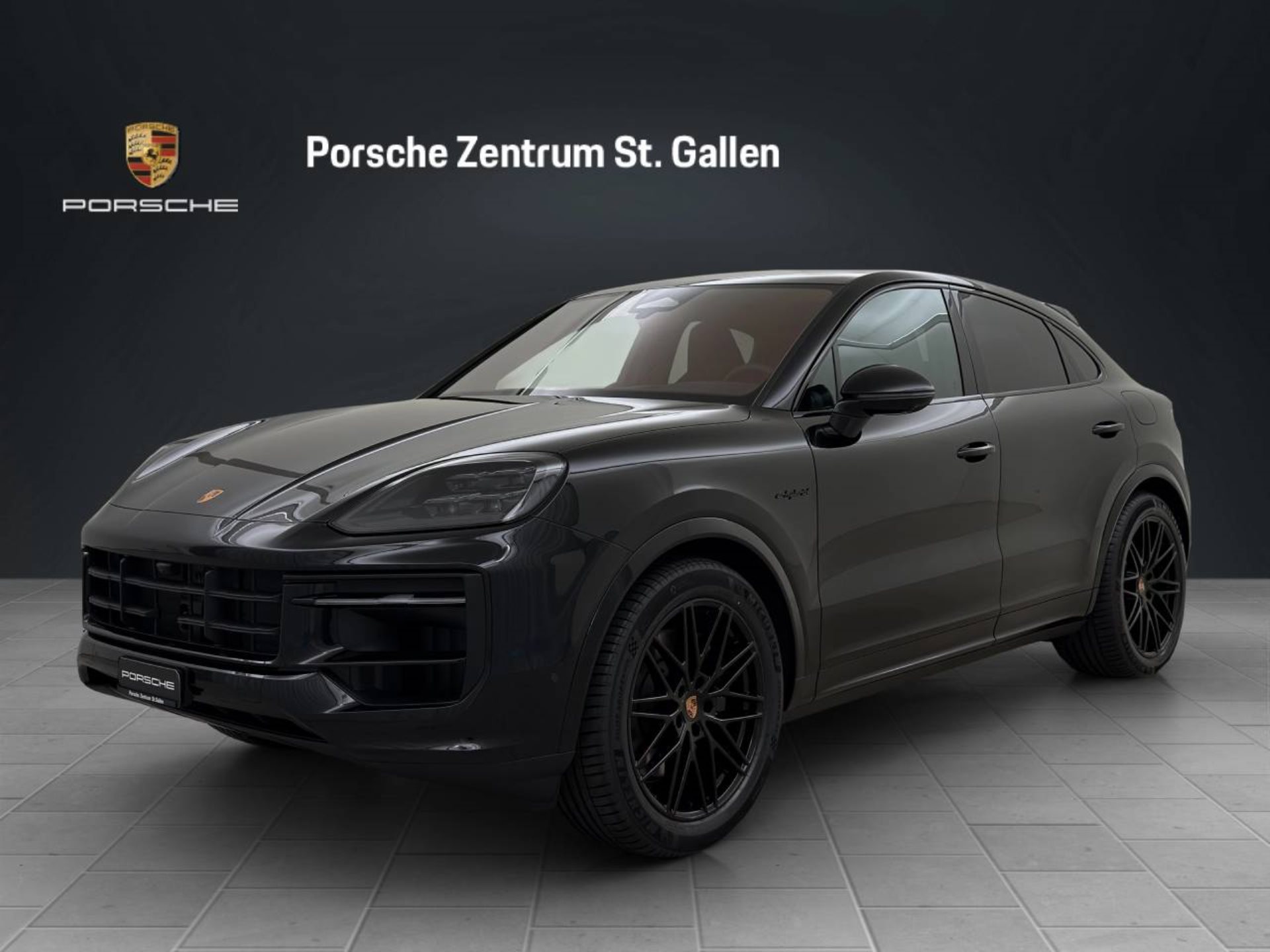 PORSCHE Cayenne E-Hybrid Coupé Black Edition-image-0
