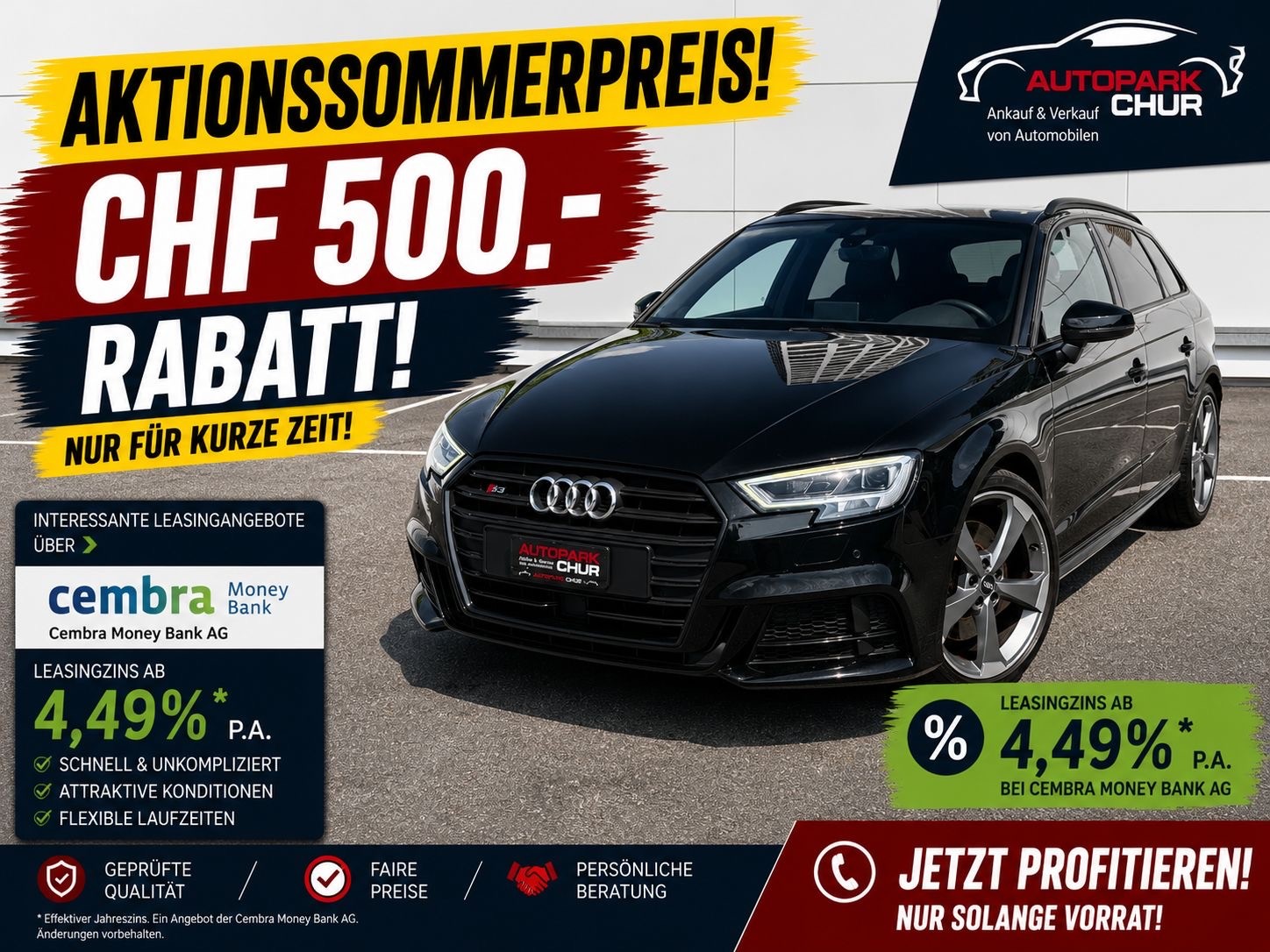 AUDI S3 Sportback 2.0 TFSI quattro S-tronic