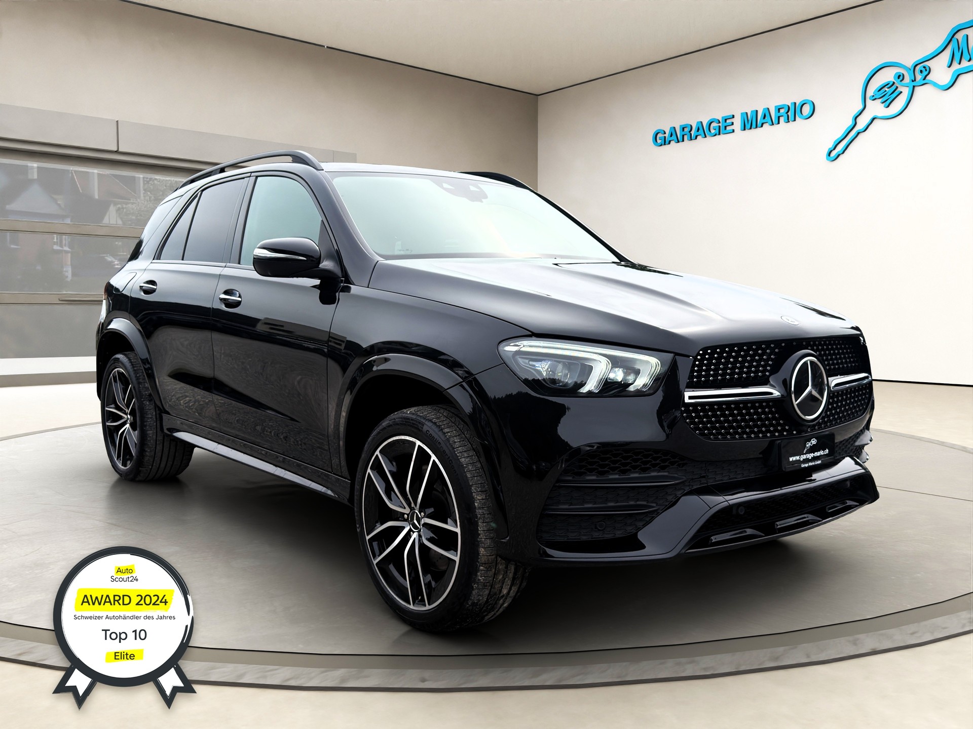 MERCEDES-BENZ GLE 350 d 4Matic❗AMG Line❗9G-Tronic ✅CH-Fahrzeug & LUFTFAHRWERK✅-image-0