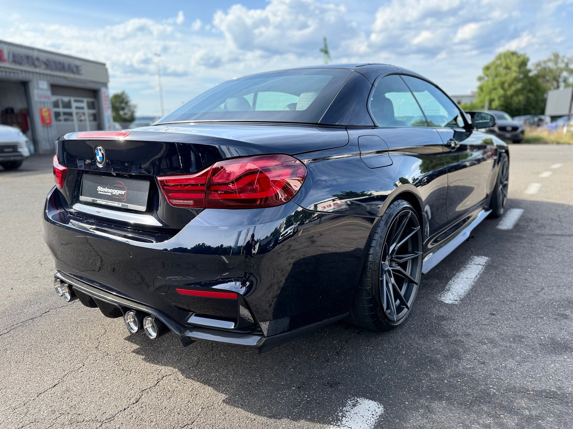 BMW M4 Cabriolet Drivelogic M Competition ° All Black °-image-8