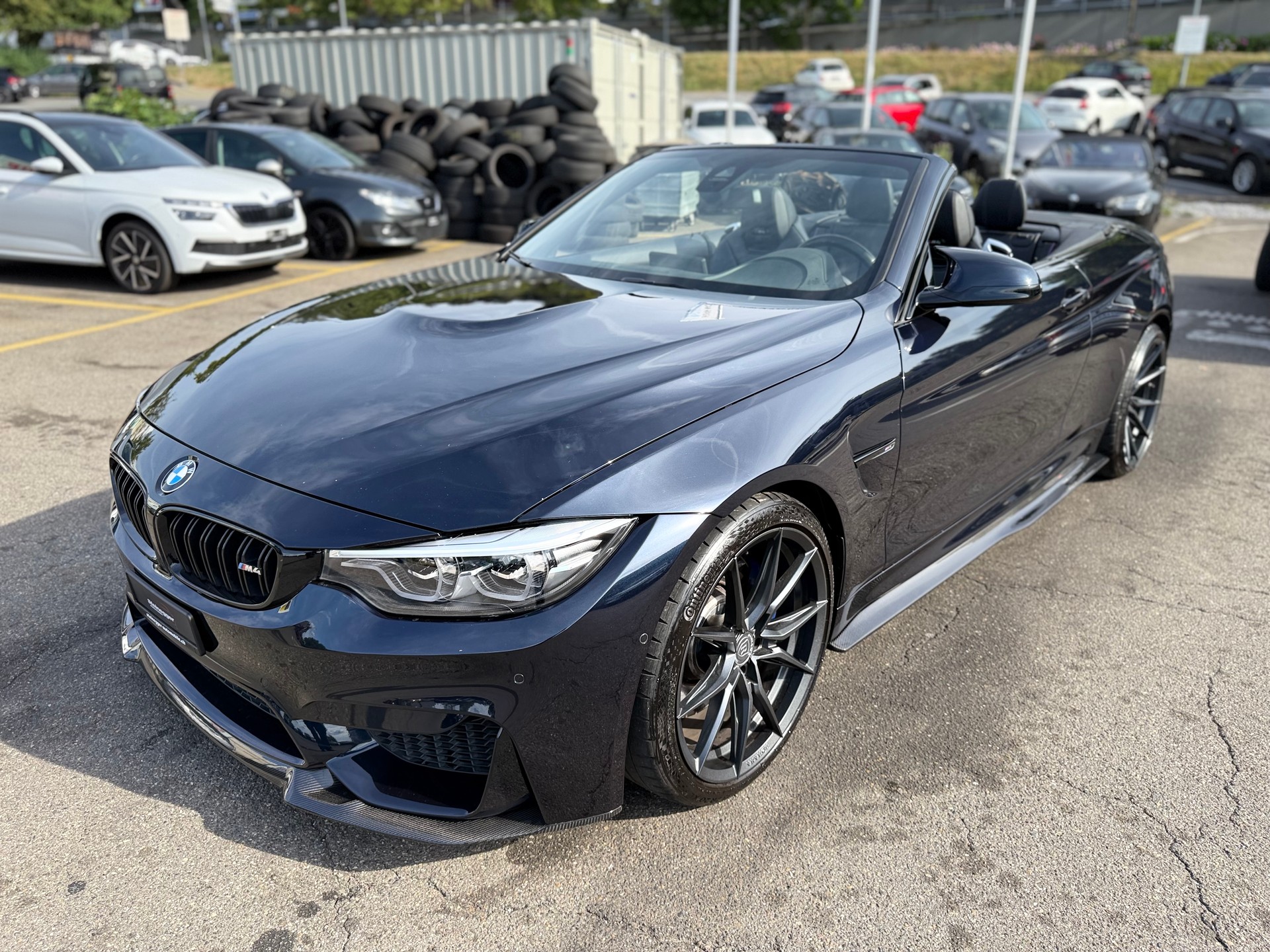 BMW M4 Cabriolet Drivelogic M Competition ° All Black °-image-14