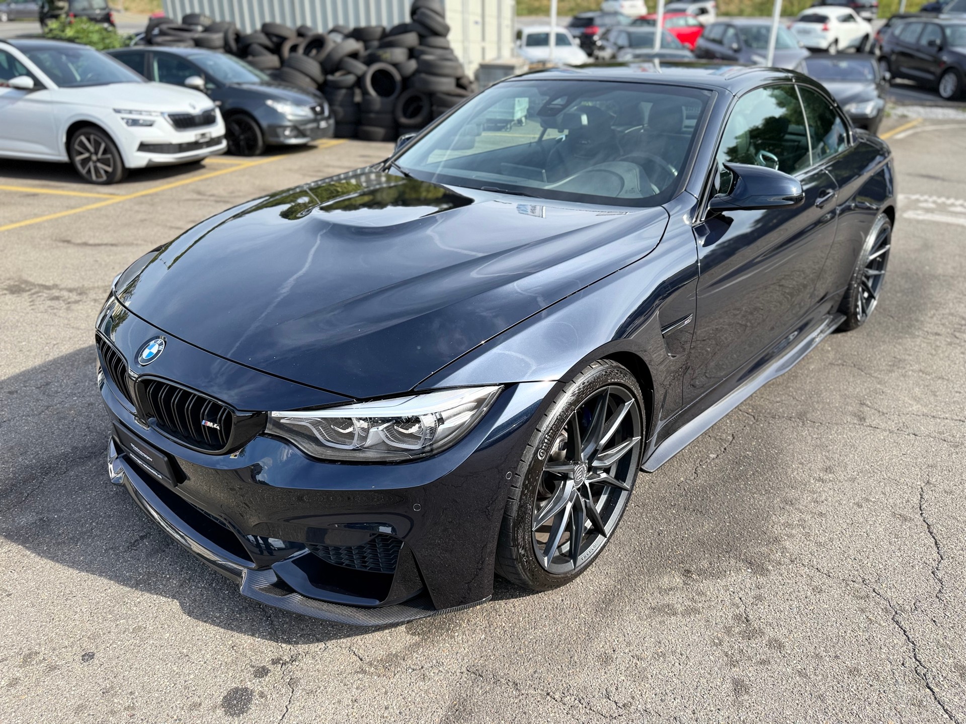 BMW M4 Cabriolet Drivelogic M Competition ° All Black °-image-4