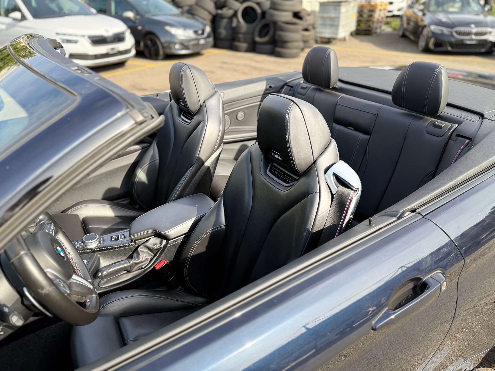 BMW M4 Cabriolet Drivelogic M Competition ° All Black °-image-17