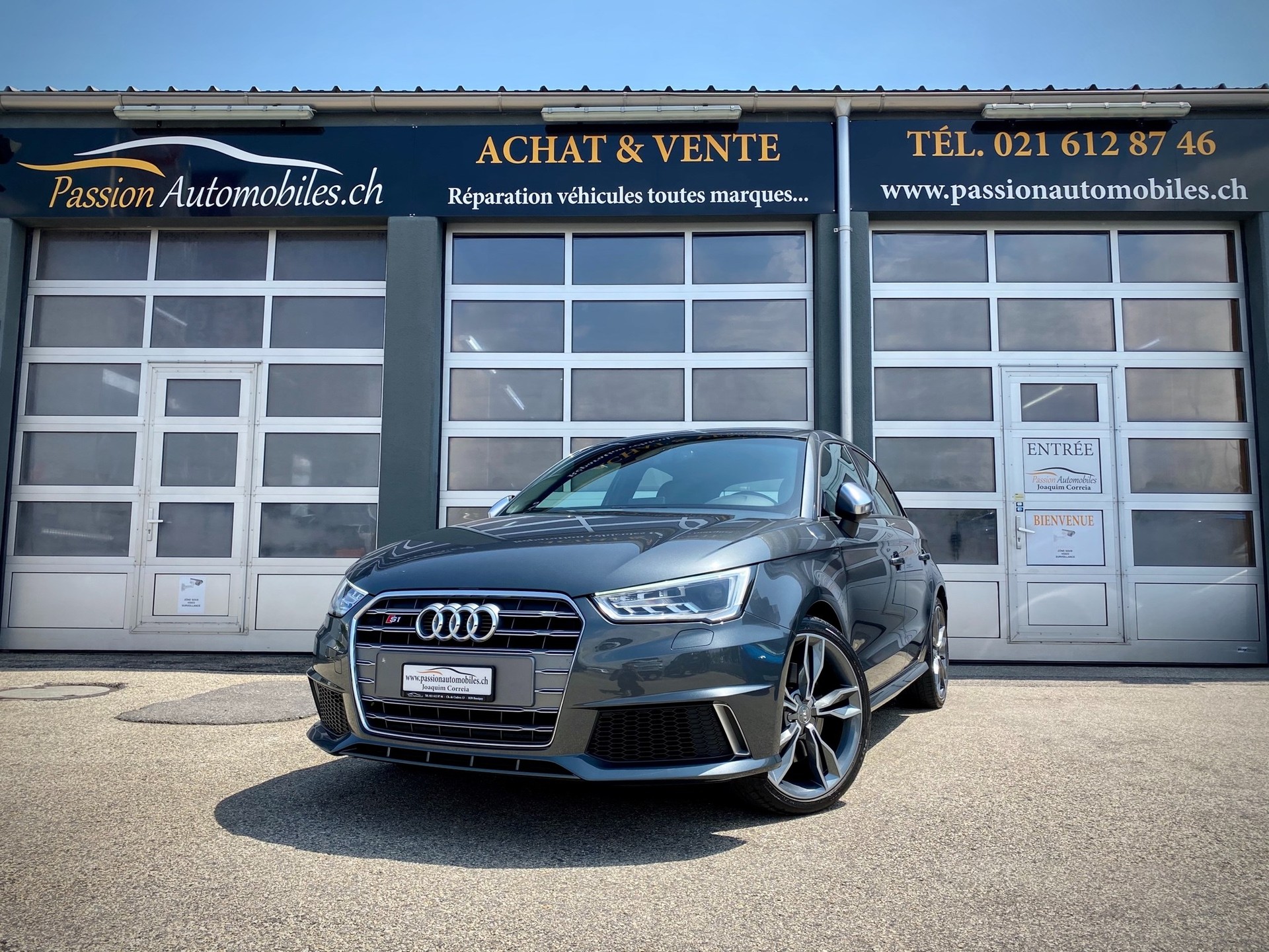 AUDI S1 Sportback 2.0 TFSI quattro - Véhicule Suisse (CH)-image-15