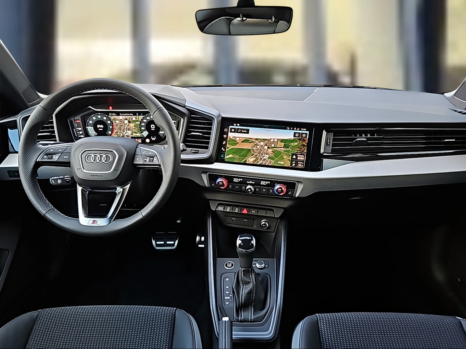 AUDI A1 Sportback 30 TFSI S Line Attraction S-tronic Mythosschwarz Metallic-image-6
